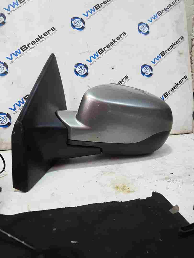Renault Clio MK3 2009-2012 Passenger Ns Wing Mirror Grey Tekng