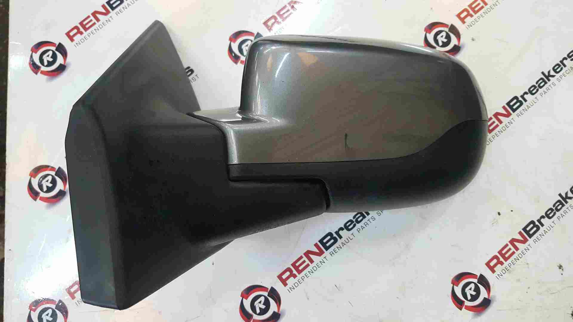 Renault Clio MK3 2009-2012 Passenger Ns Wing Mirror Grey Tekng