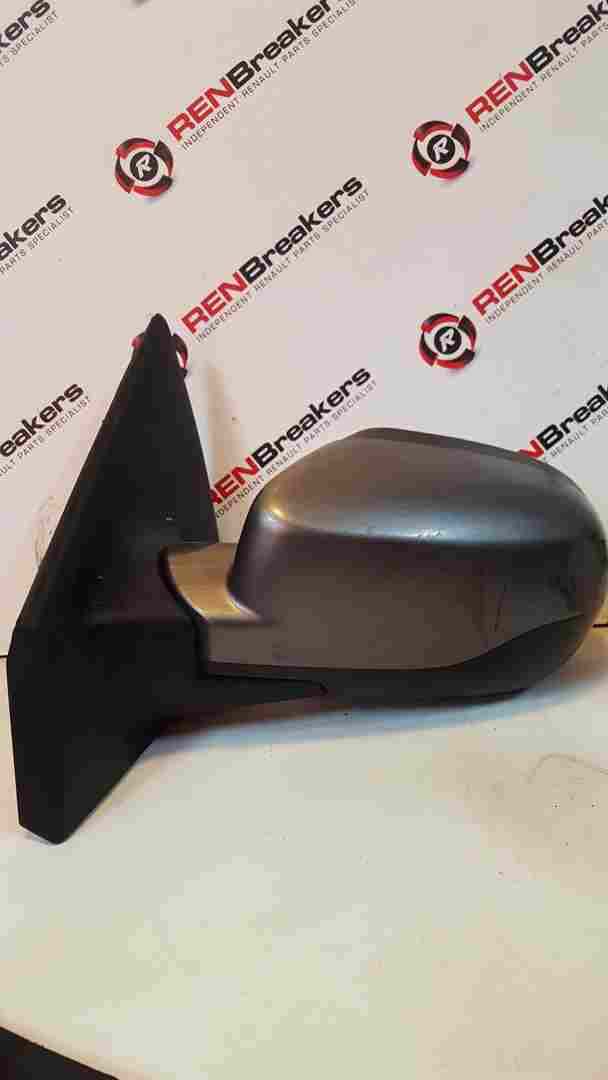 Thumb 2 Renault Clio MK3 2009-2012 Passenger Ns Wing Mirror Grey Tekng scuffed