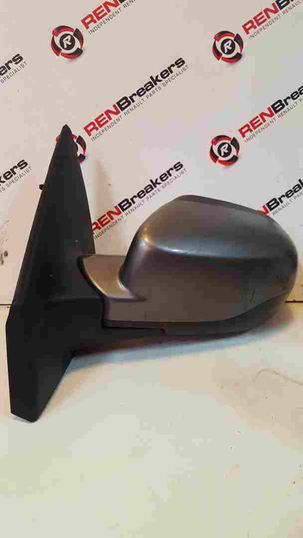 Thumb 5 Renault Clio MK3 2009-2012 Passenger Ns Wing Mirror Grey Tekng scuffed