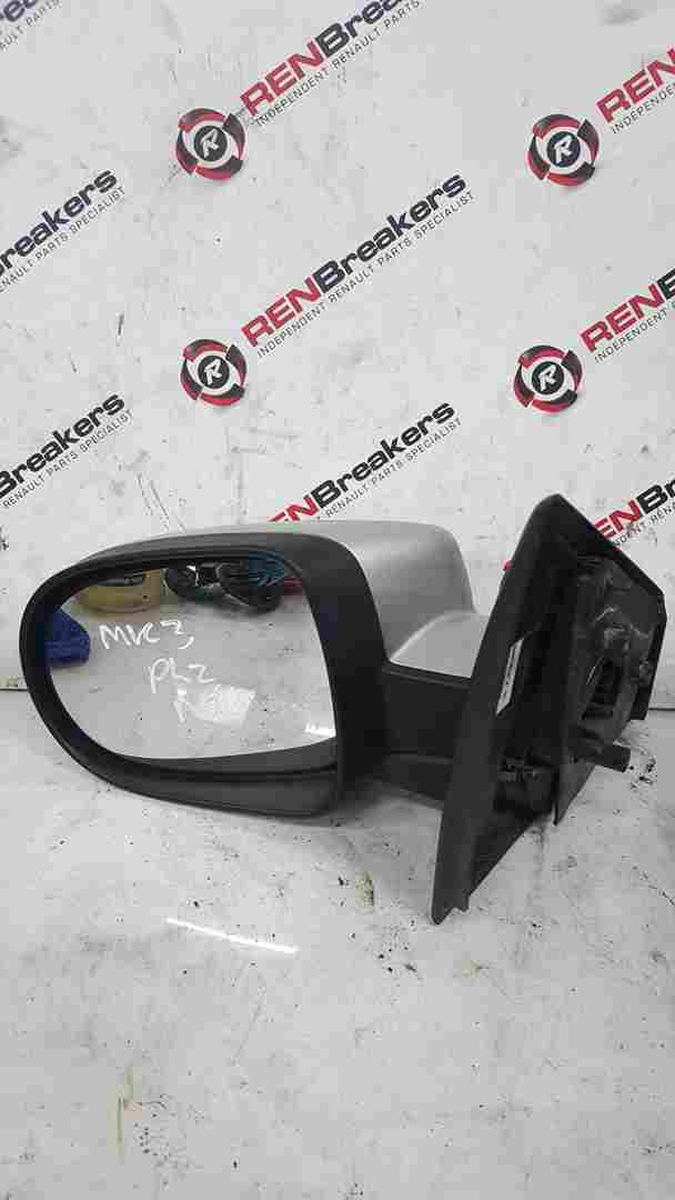 Thumb 4 Renault Clio MK3 2009-2012 Passenger Ns Wing Mirror Plain Silver Electric