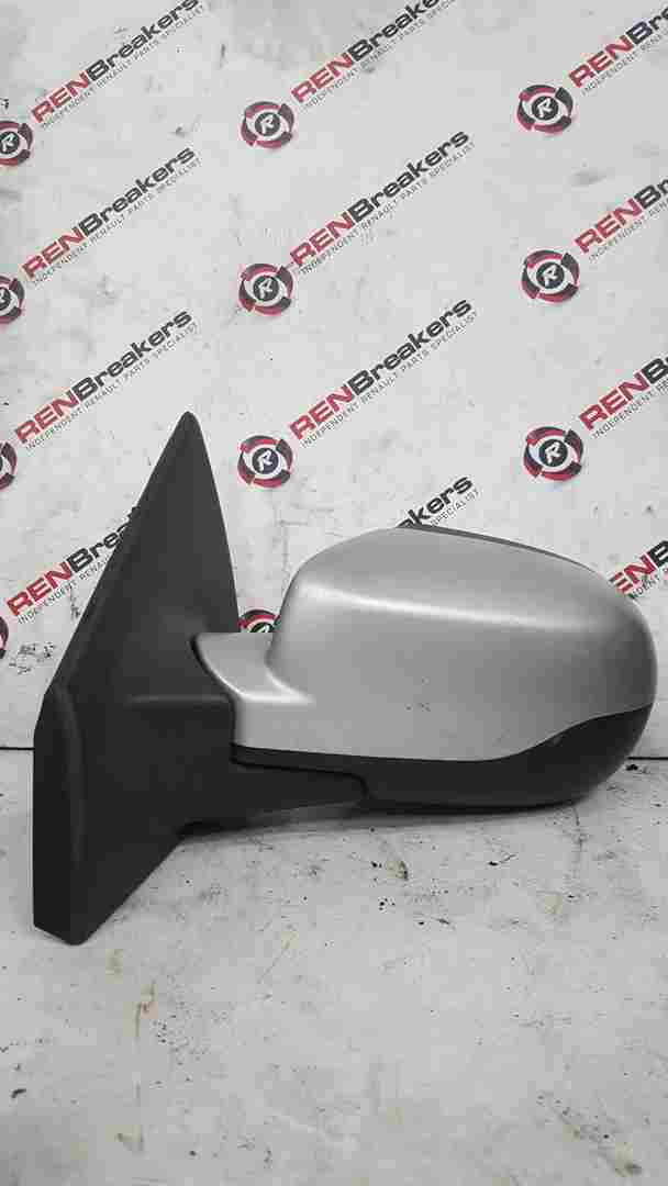 Thumb 5 Renault Clio MK3 2009-2012 Passenger Ns Wing Mirror Plain Silver Electric