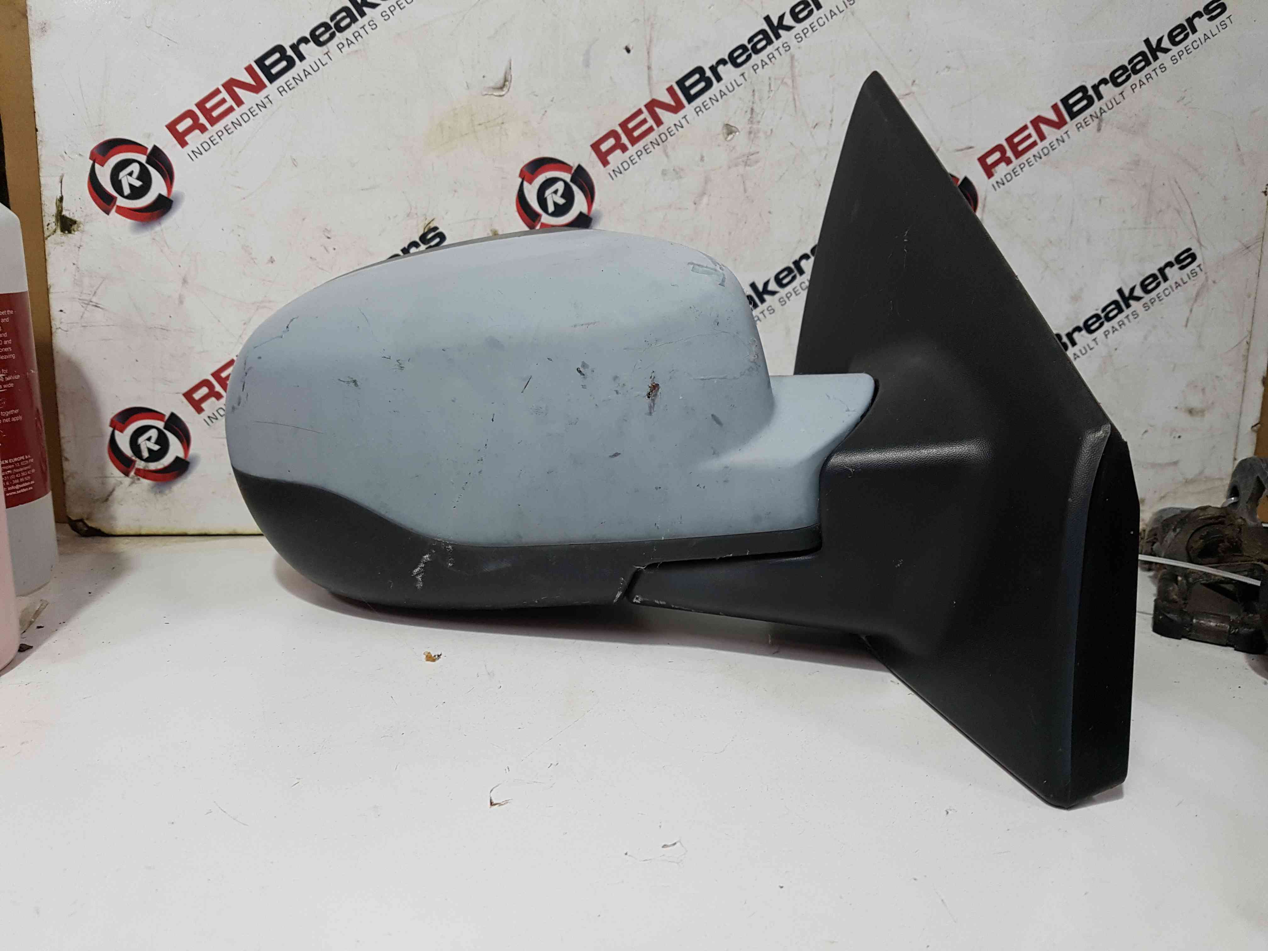 Renault Clio MK3 2009-2012 Passenger Ns Wing Mirror Primer Primed Electric