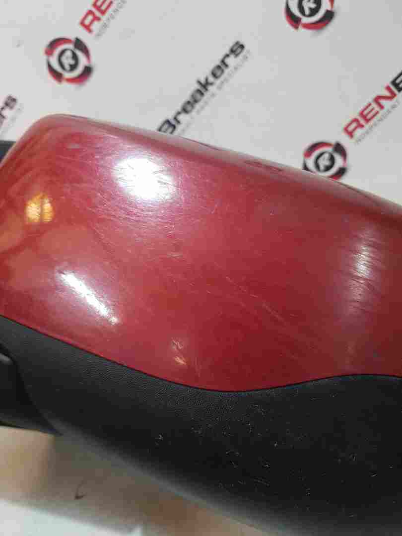 Thumb 6 Renault Clio MK3 2009-2012 Passenger Ns Wing Mirror RED Tennj NO MIRROR GLASS