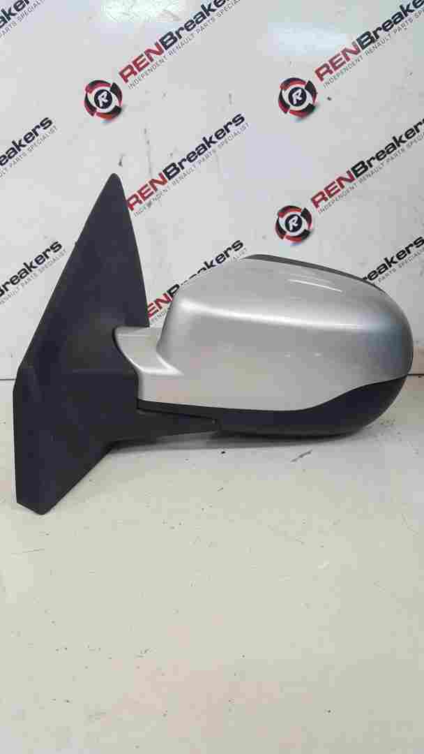 Renault Clio MK3 2009-2012 Passenger Ns Wing Mirror Silver 8200802108