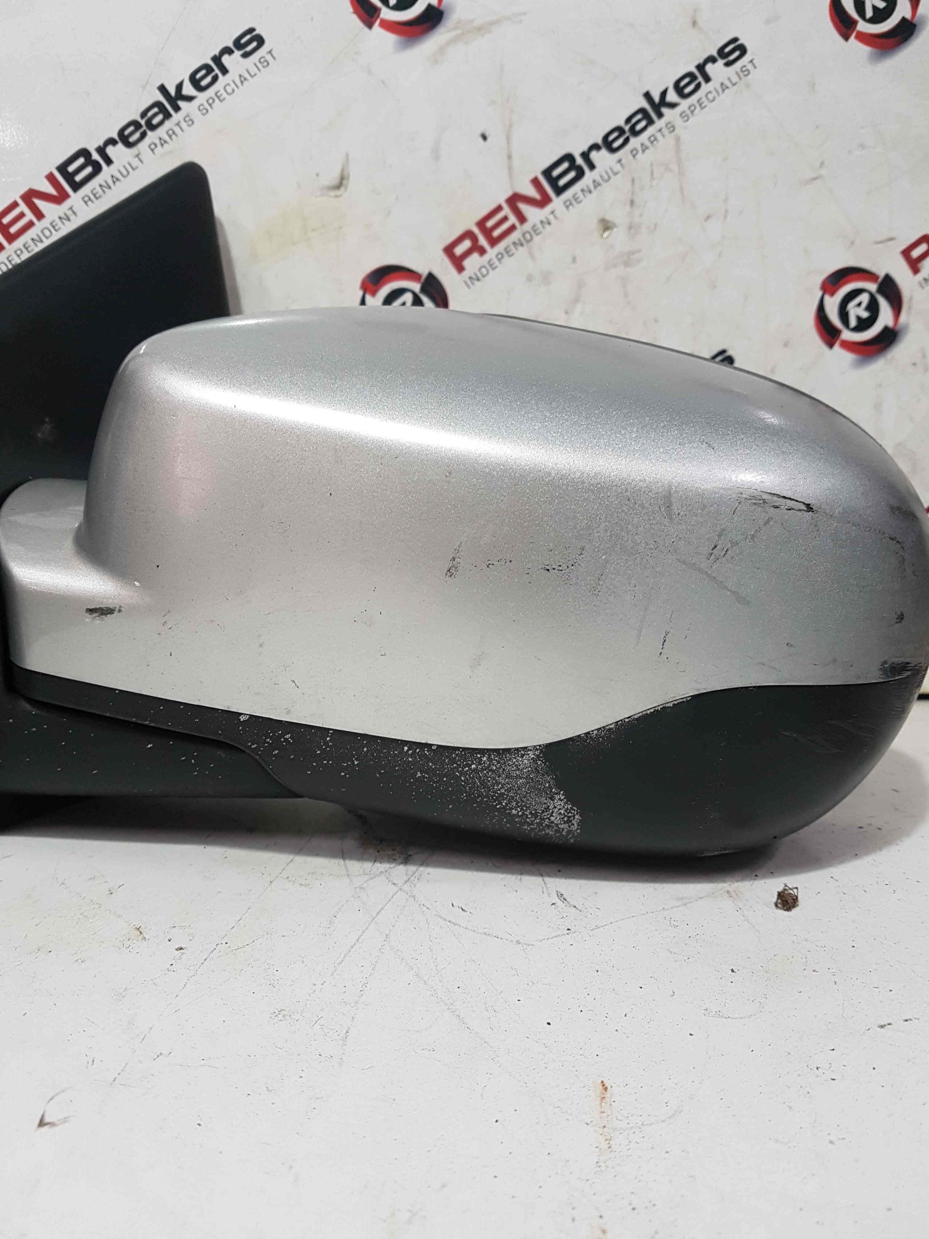 Thumb 2 Renault Clio MK3 2009-2012 Passenger Ns Wing Mirror Silver Ted69  facelift