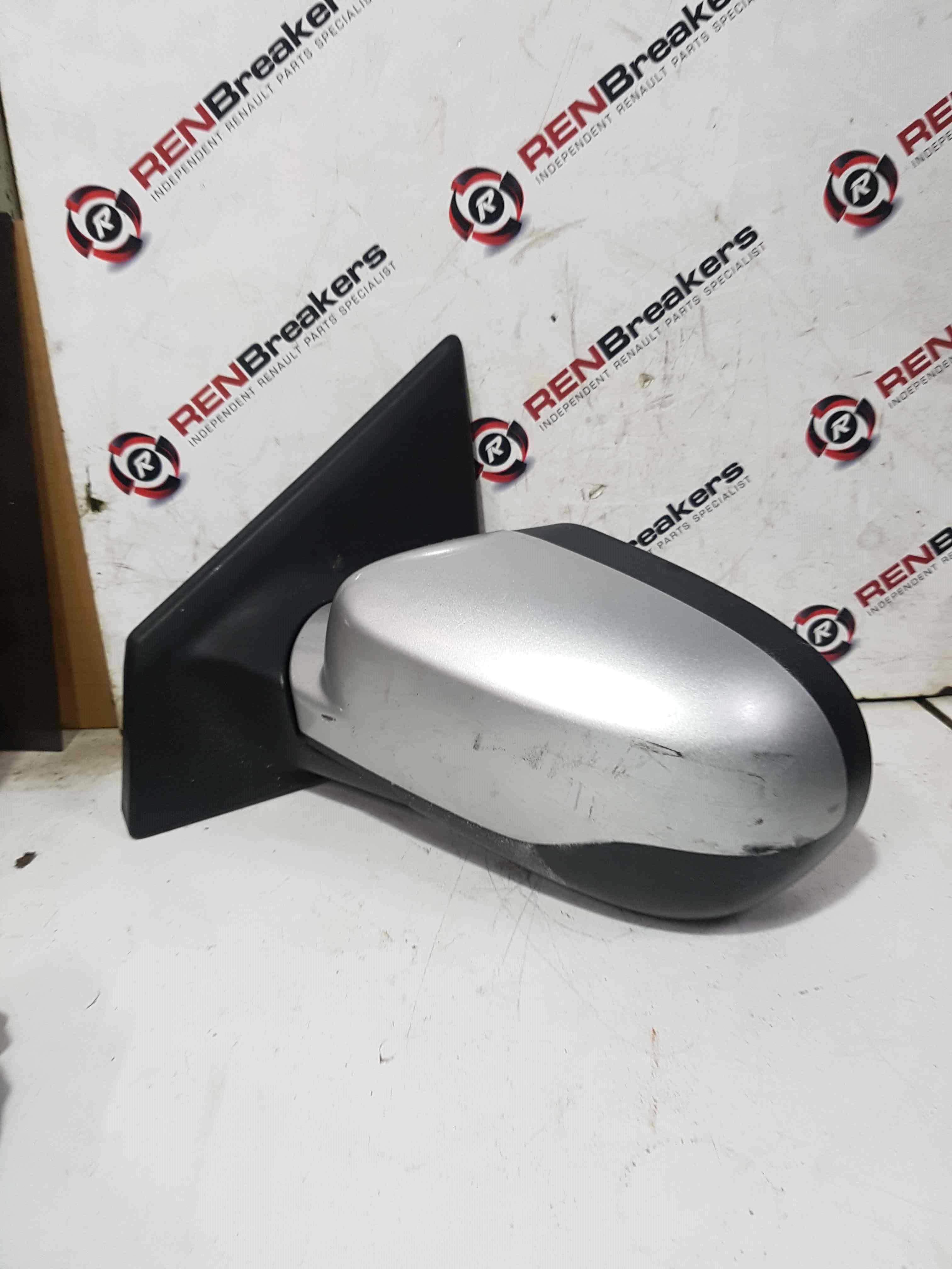 Thumb 5 Renault Clio MK3 2009-2012 Passenger Ns Wing Mirror Silver Ted69  facelift