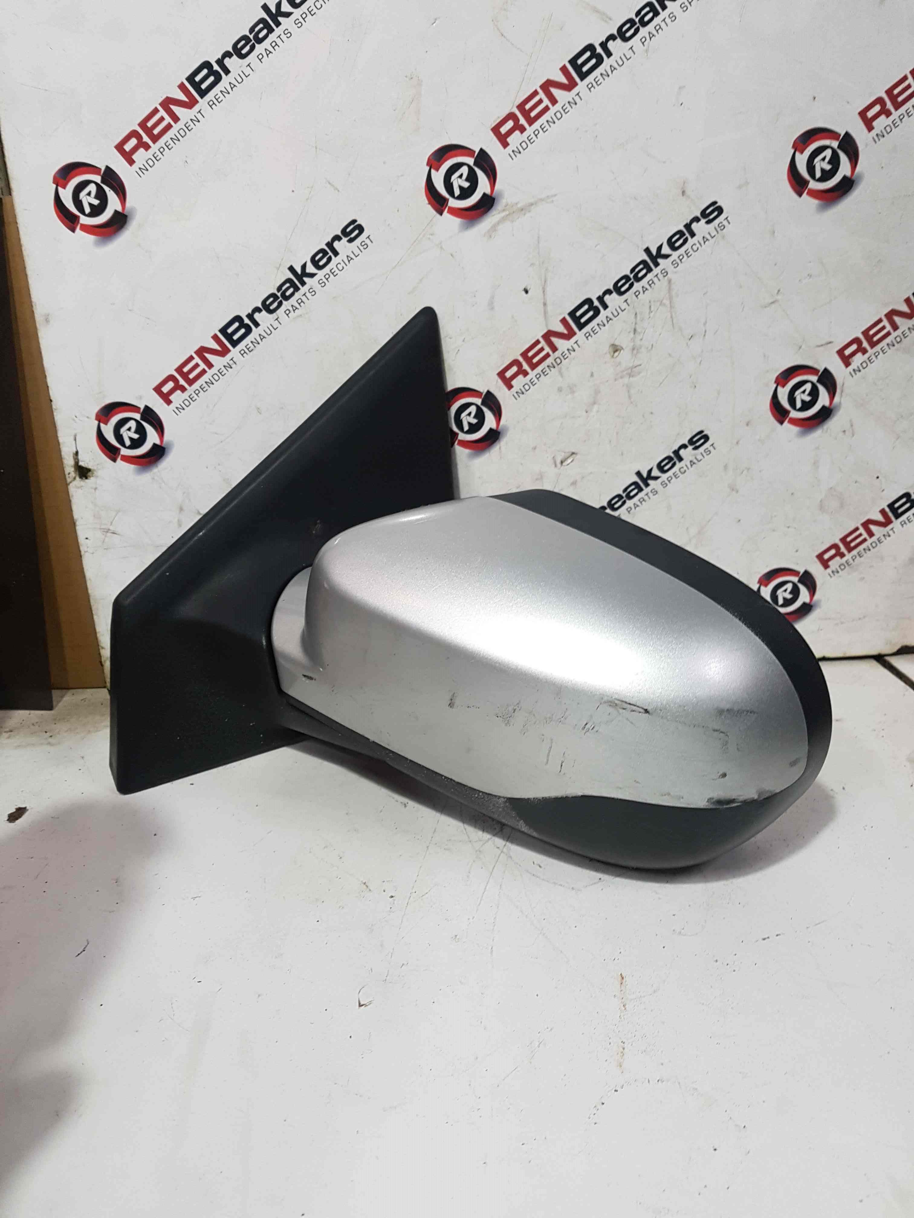 Thumb 6 Renault Clio MK3 2009-2012 Passenger Ns Wing Mirror Silver Ted69  facelift