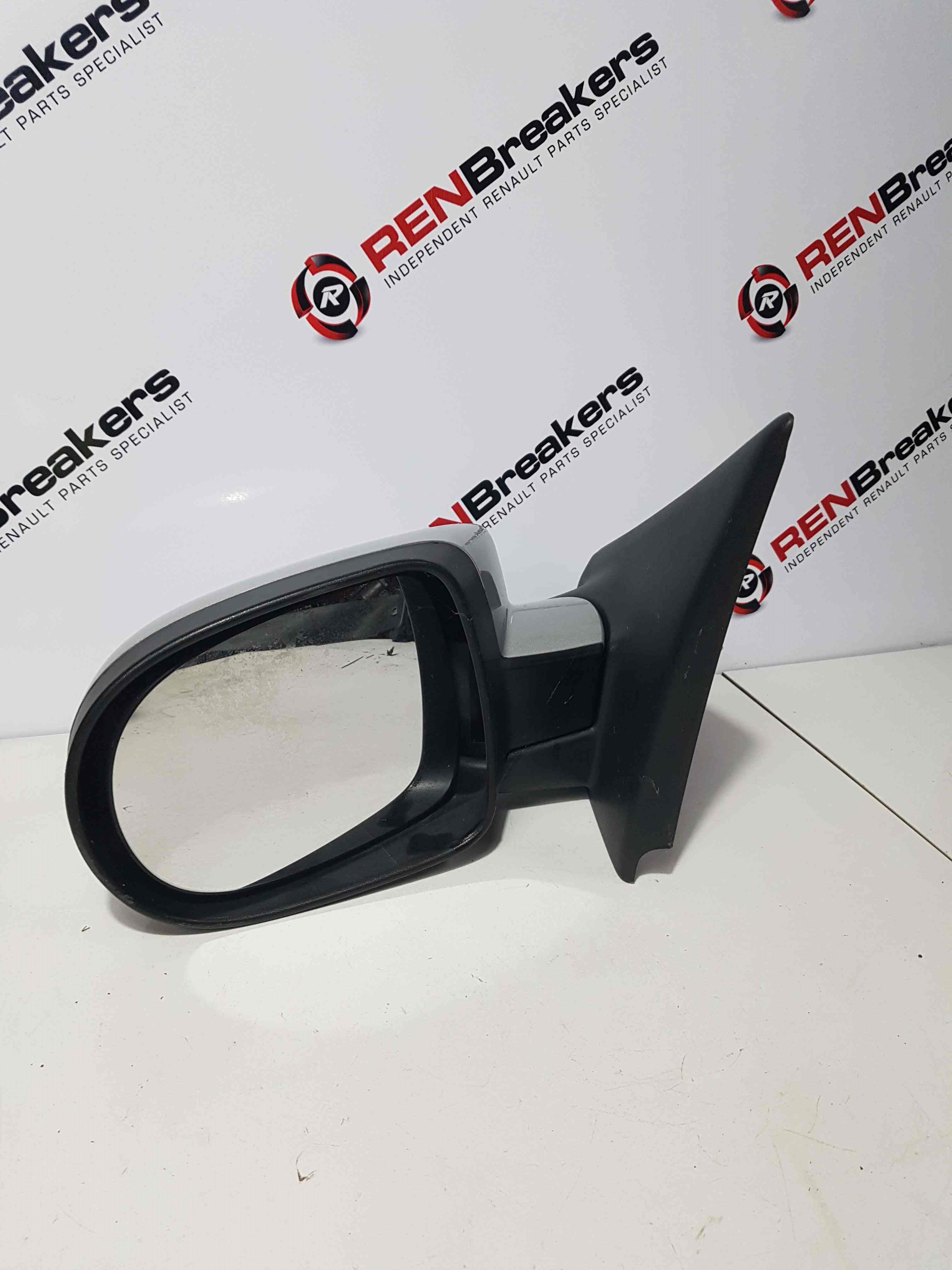 Thumb 4 Renault Clio MK3 2009-2012 Passenger Ns Wing Mirror Silver Ted69 Electric