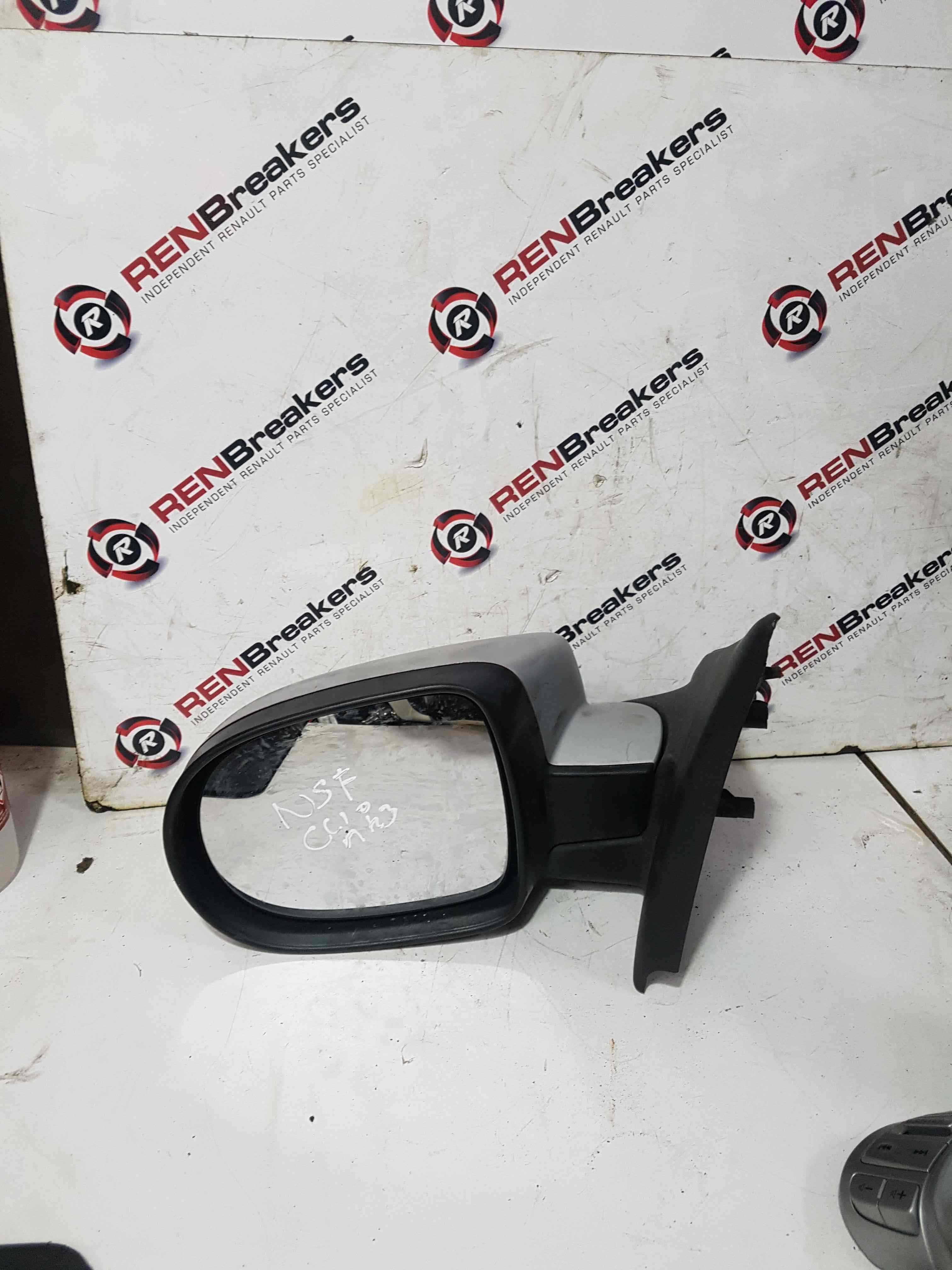 Thumb 6 Renault Clio MK3 2009-2012 Passenger Ns Wing Mirror Silver facelift