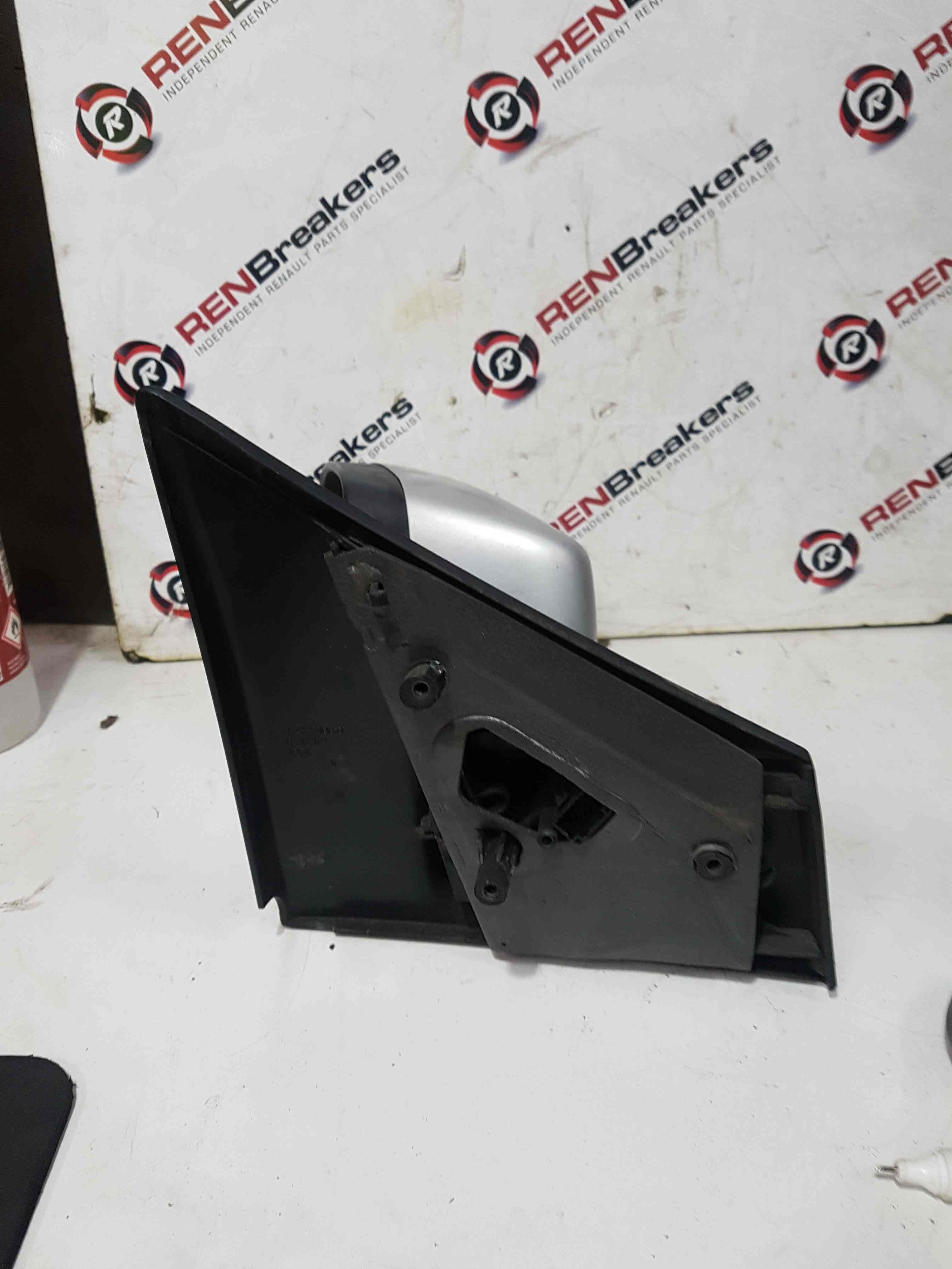 Thumb 8 Renault Clio MK3 2009-2012 Passenger Ns Wing Mirror Silver facelift