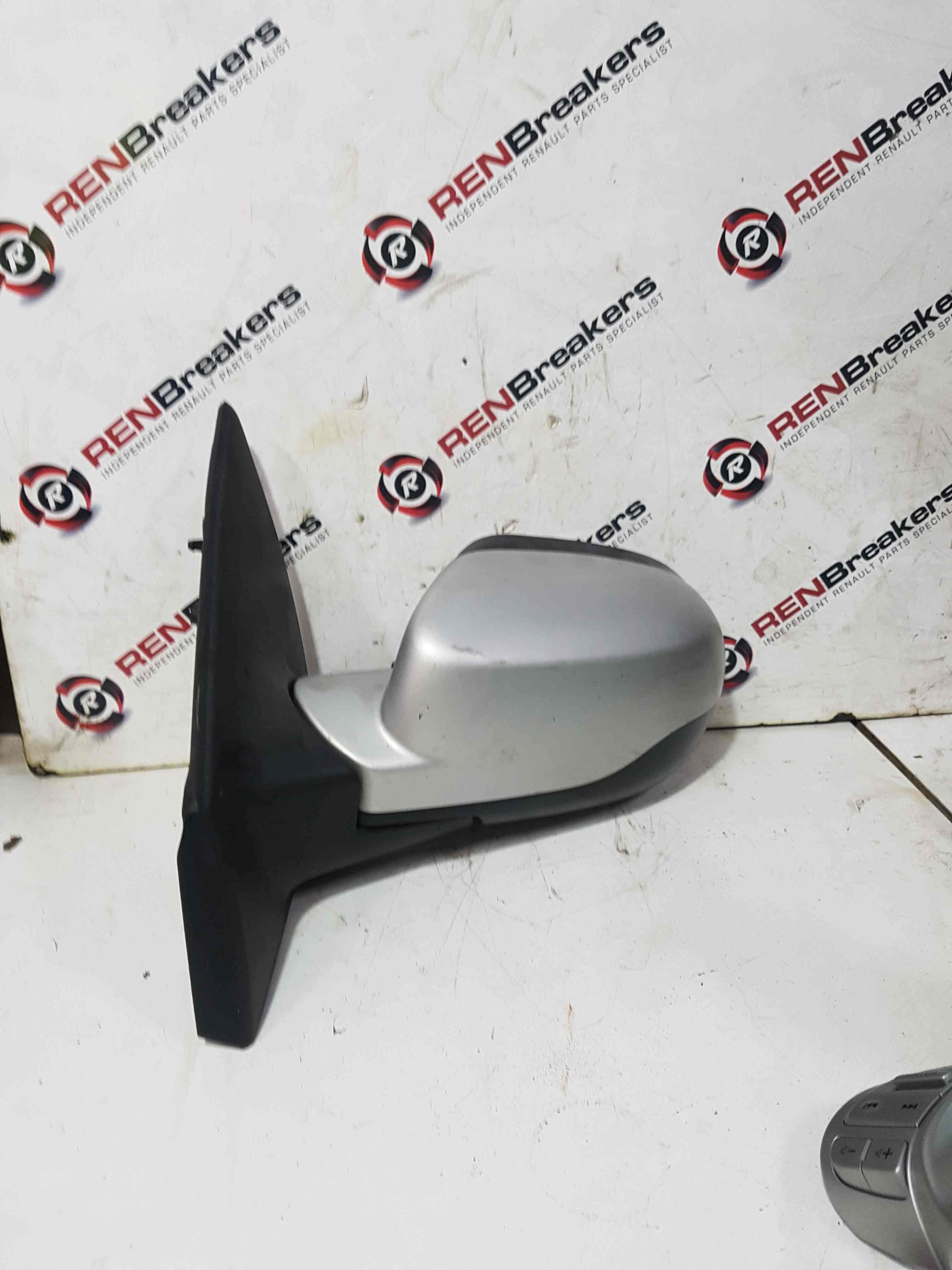 Thumb 9 Renault Clio MK3 2009-2012 Passenger Ns Wing Mirror Silver facelift