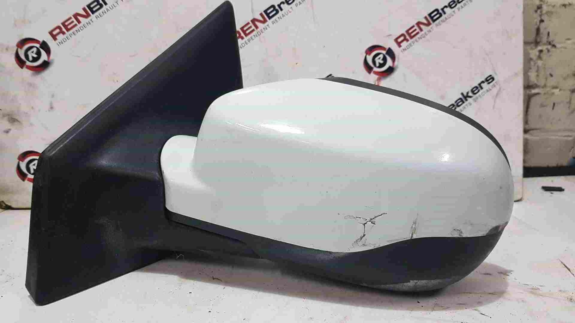 Thumb 2 Renault Clio MK3 2009-2012 Passenger Ns Wing Mirror White Ov369
