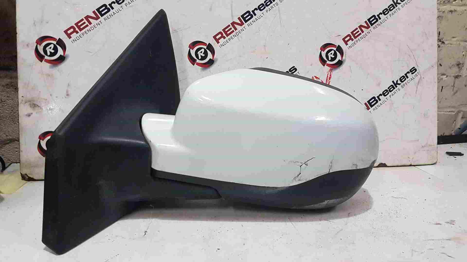 Thumb 5 Renault Clio MK3 2009-2012 Passenger Ns Wing Mirror White Ov369