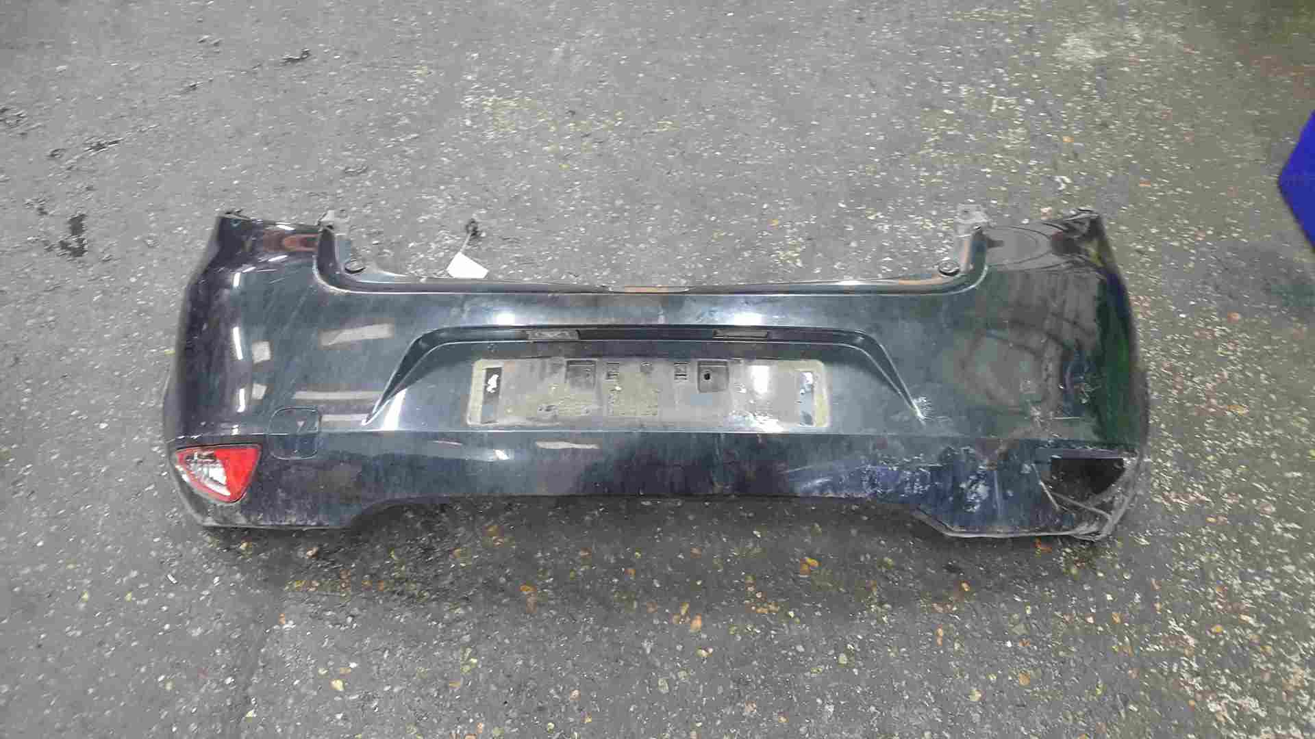 Renault Clio MK3 2009-2012 Rear Bumper Black 676 FACELIFT
