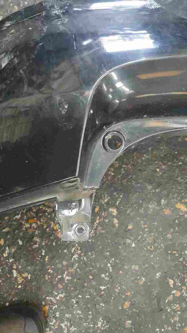 Thumb 7 Renault Clio MK3 2009-2012 Rear Bumper Black 676 FACELIFT