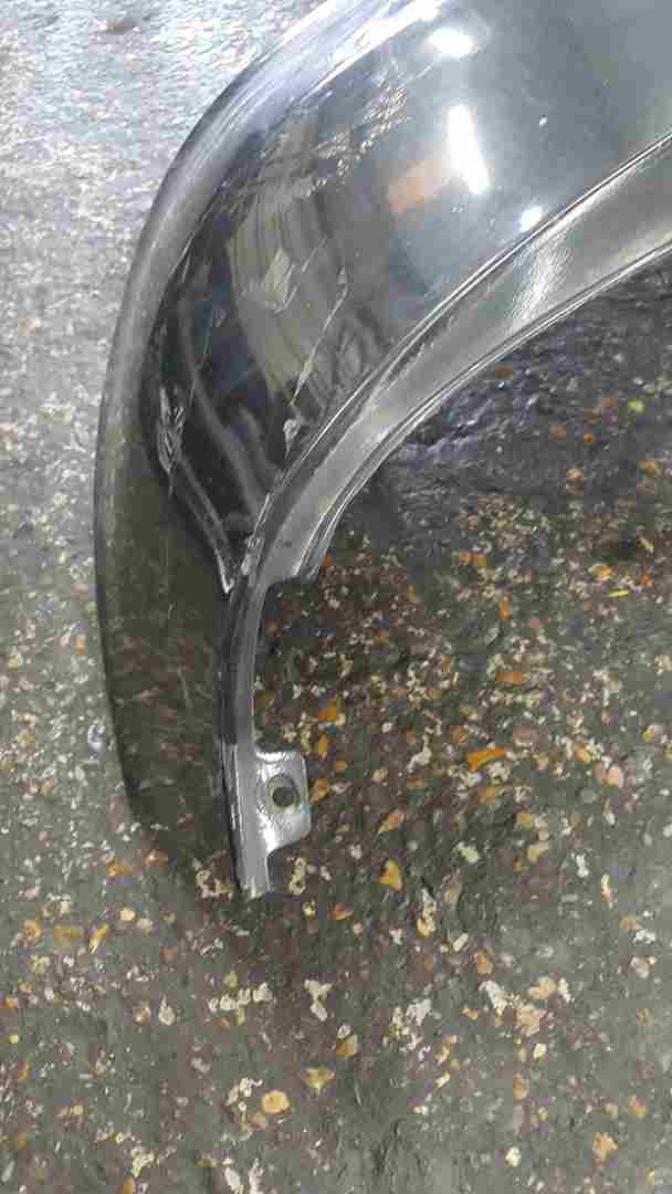 Thumb 2 Renault Clio MK3 2009-2012 Rear Bumper Black 676 FACELIFT