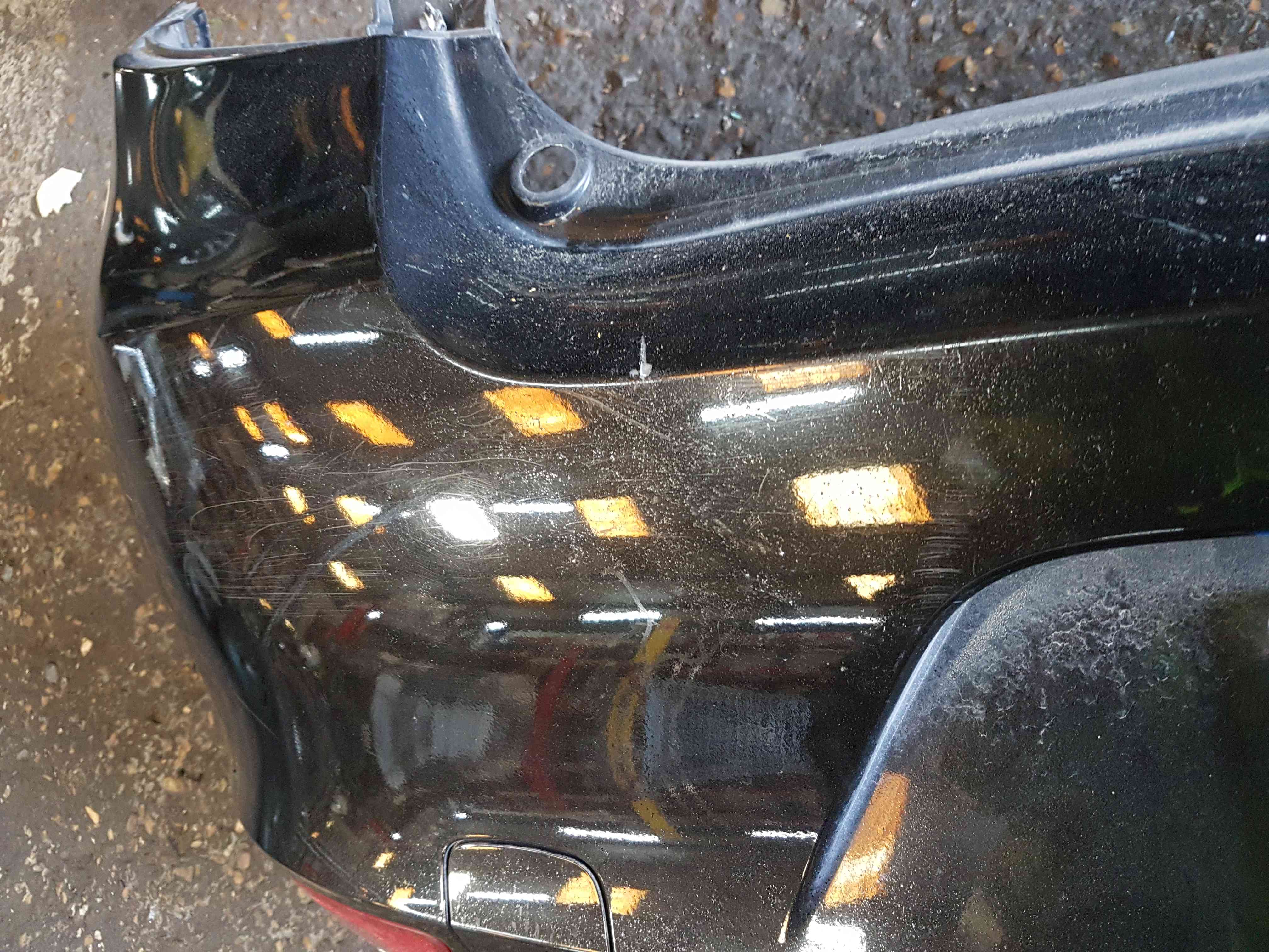 Thumb 4 Renault Clio MK3 2009-2012 Rear Bumper Black 676 Facelift