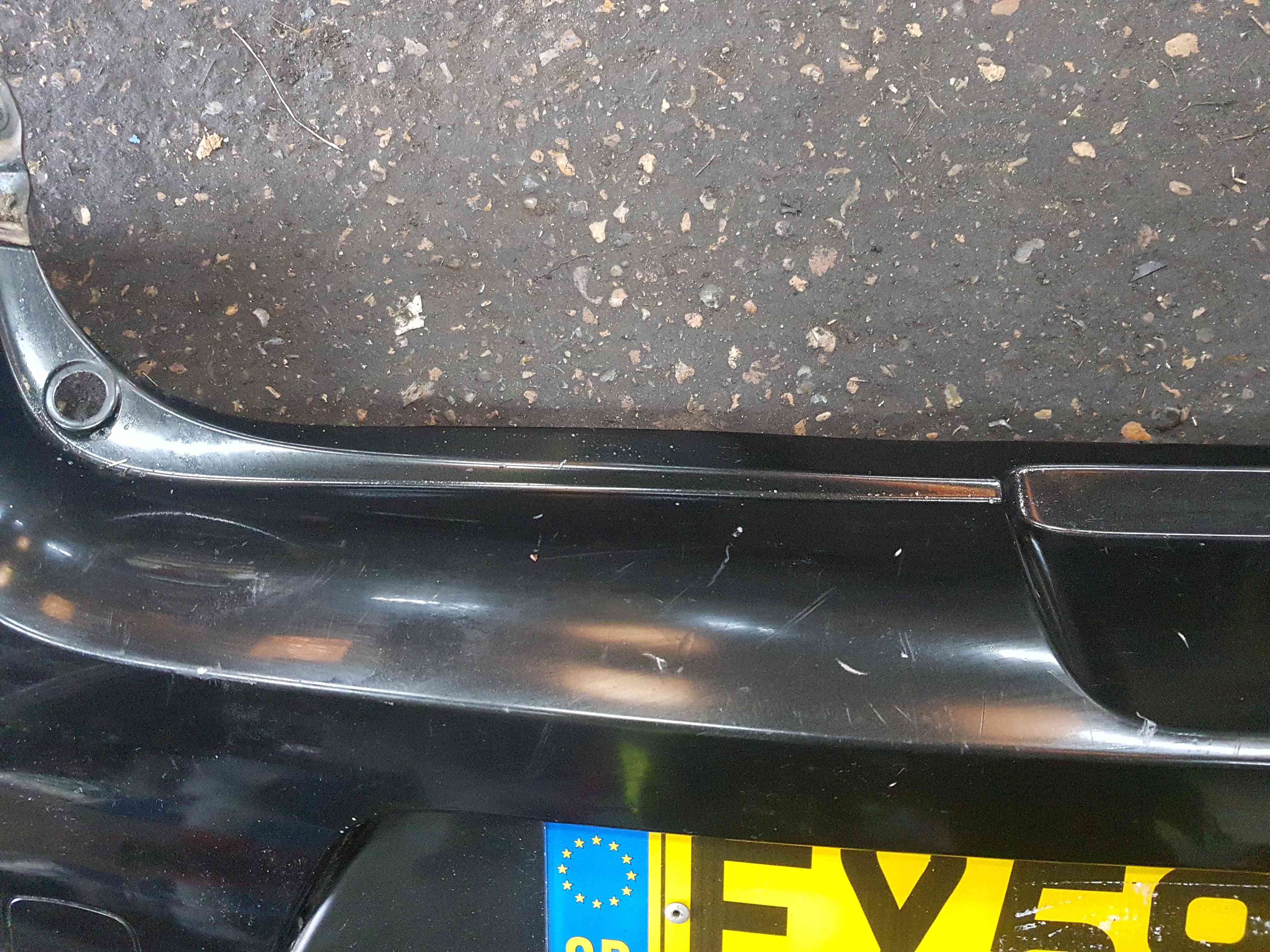 Thumb 4 Renault Clio MK3 2009-2012 Rear Bumper Black 676 World Series