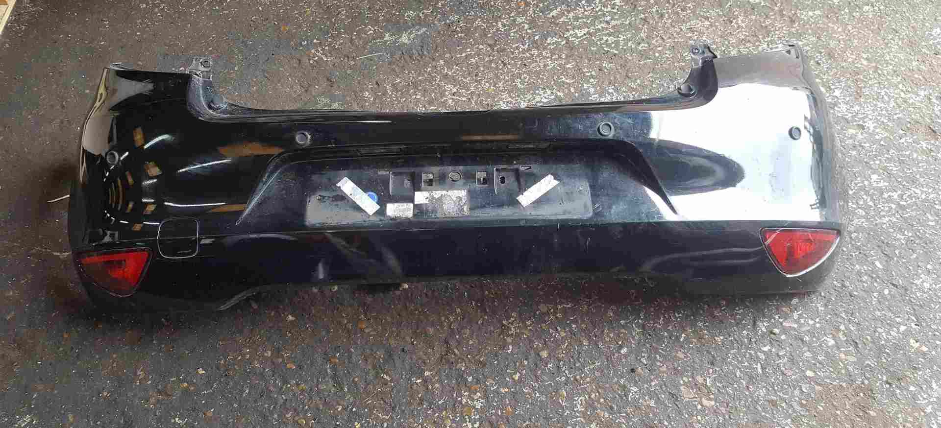 Thumb 2 Renault Clio MK3 2009-2012 Rear Bumper Black TEGNE Parking Sensors