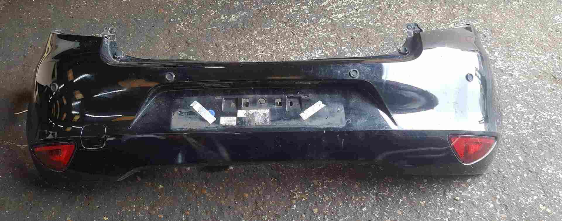 Renault Clio MK3 2009-2012 Rear Bumper Black TEGNE Parking Sensors