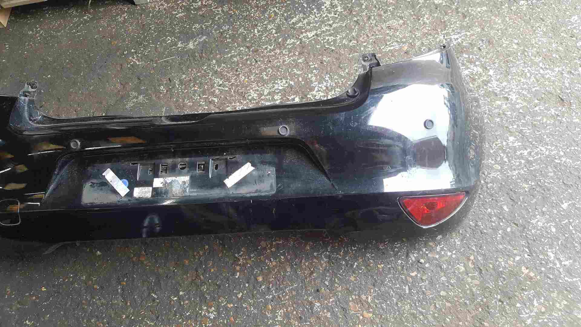 Thumb 4 Renault Clio MK3 2009-2012 Rear Bumper Black TEGNE Parking Sensors
