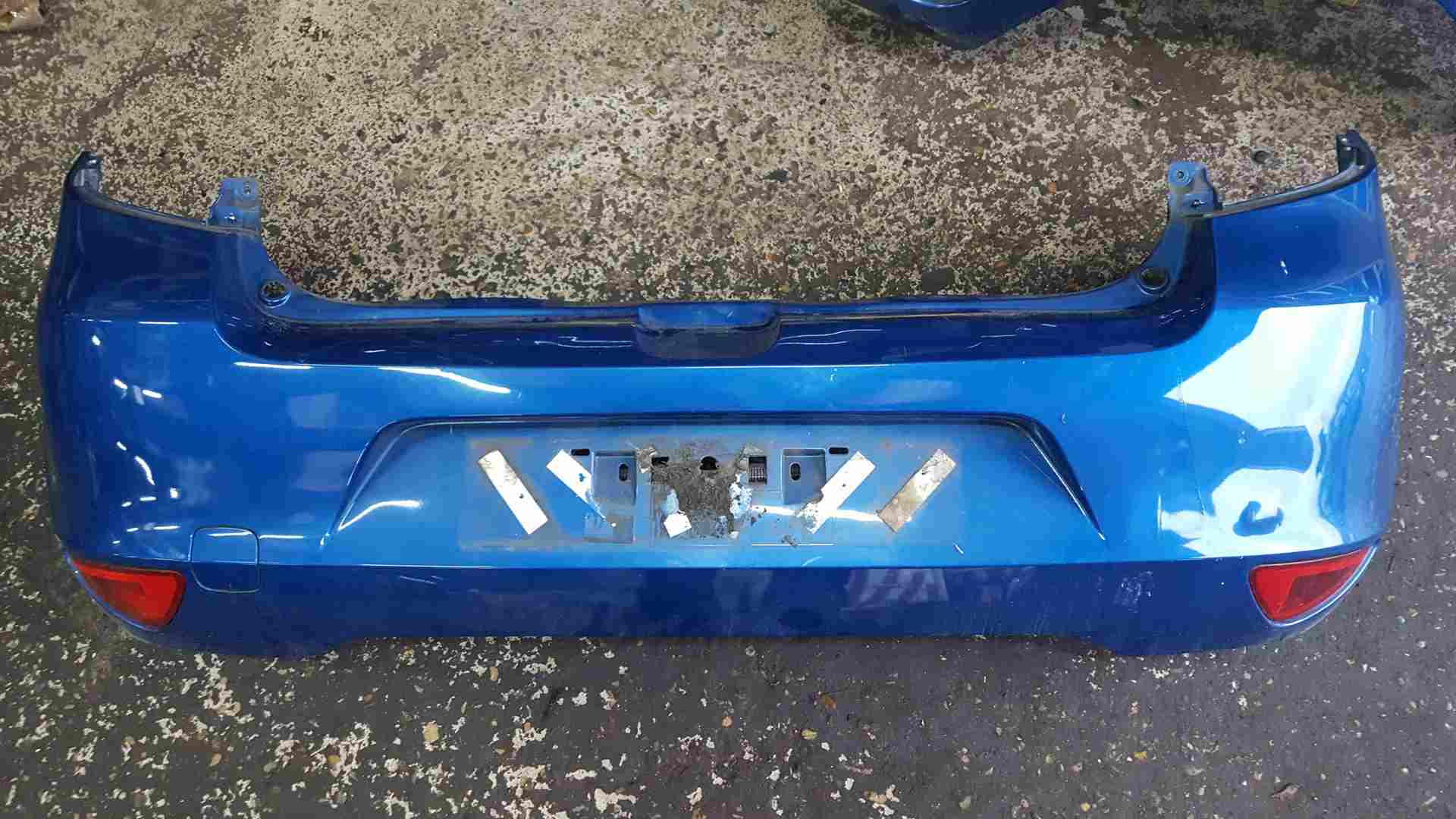 Renault Clio MK3 2009-2012 Rear Bumper Blue Terna 