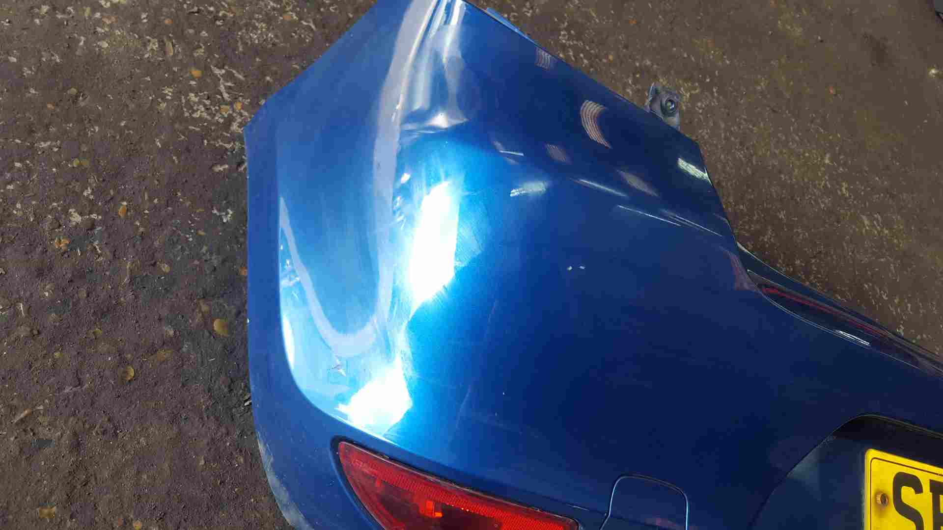 Thumb 2 Renault Clio MK3 2009-2012 Rear Bumper Blue Terna