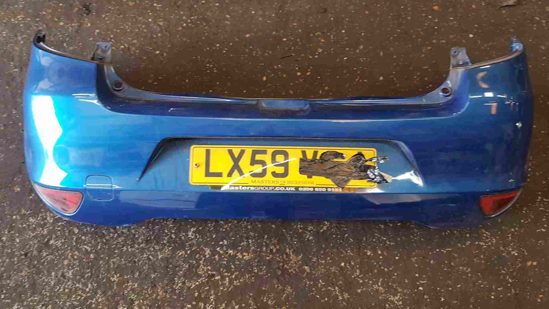 Renault Clio MK3 2009-2012 Rear Bumper Blue Terna