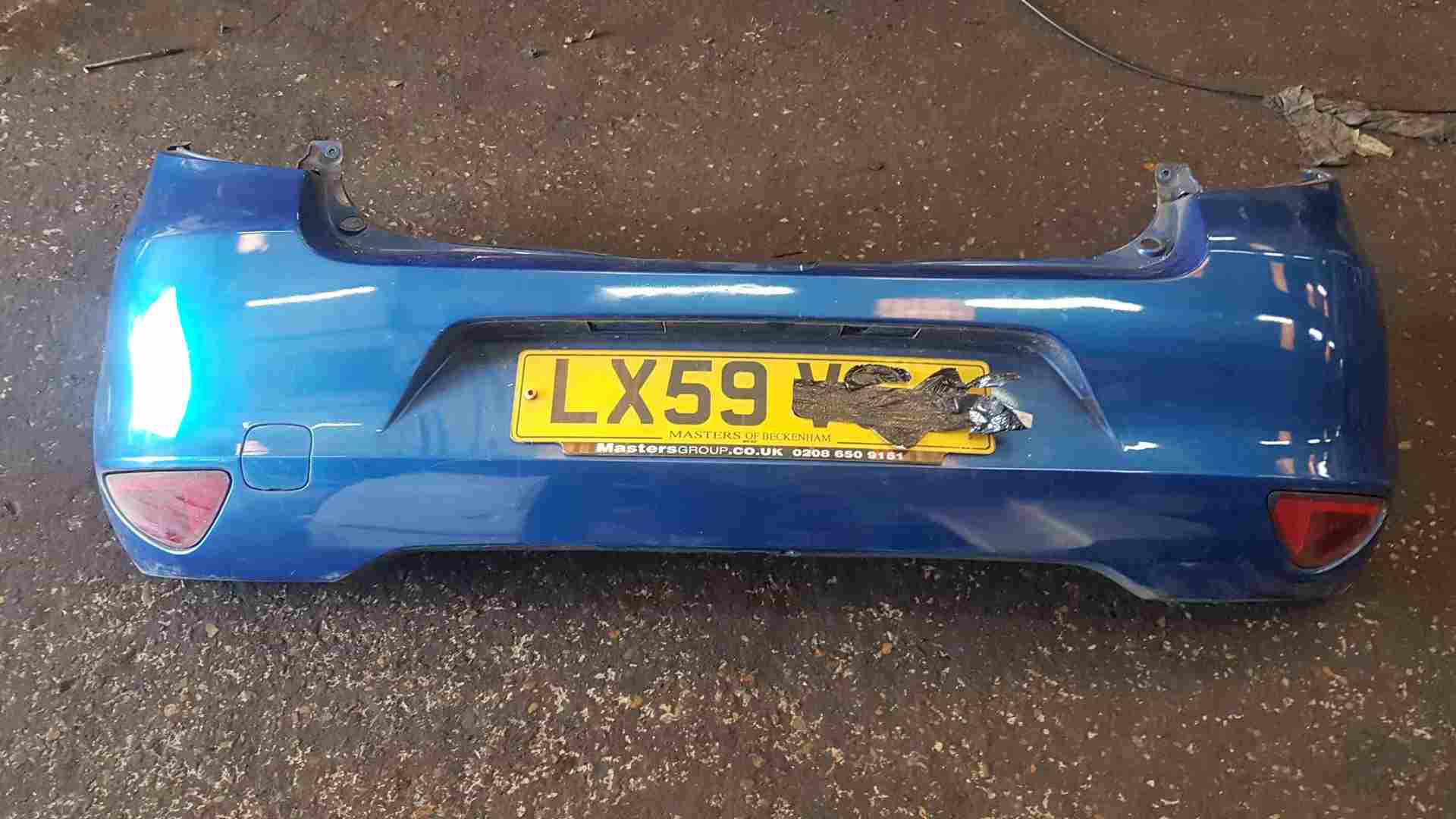 Thumb 6 Renault Clio MK3 2009-2012 Rear Bumper Blue Terna