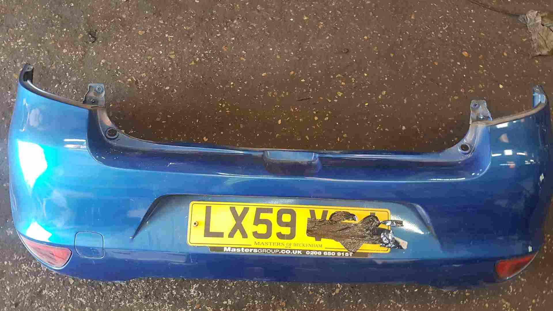 Thumb 7 Renault Clio MK3 2009-2012 Rear Bumper Blue Terna