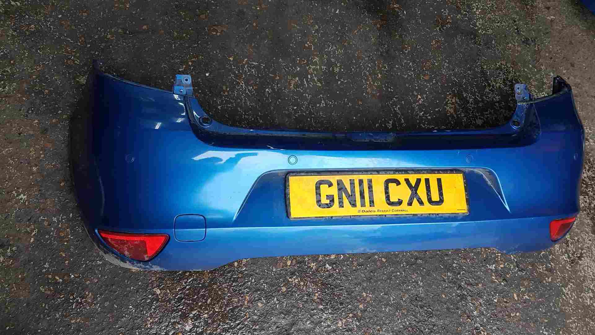 Renault Clio MK3 2009-2012 Rear Bumper Blue Terna
