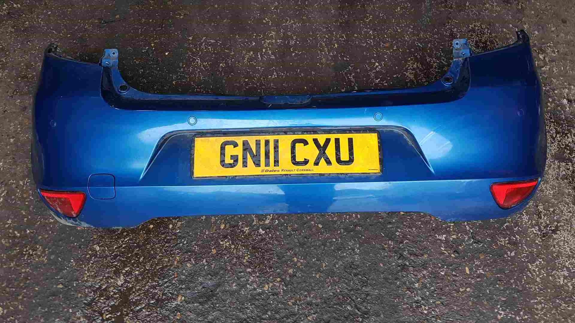 Thumb 5 Renault Clio MK3 2009-2012 Rear Bumper Blue Terna