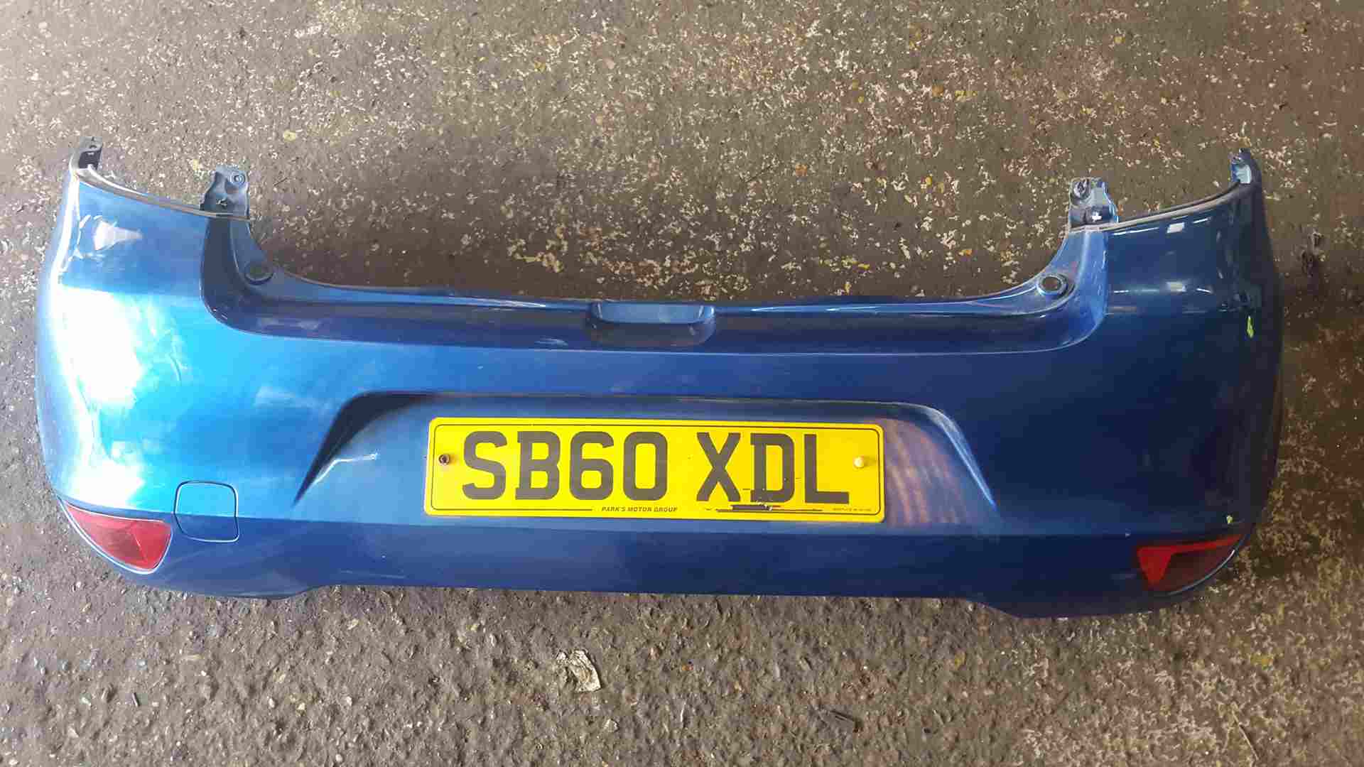 Thumb 7 Renault Clio MK3 2009-2012 Rear Bumper Blue Terna