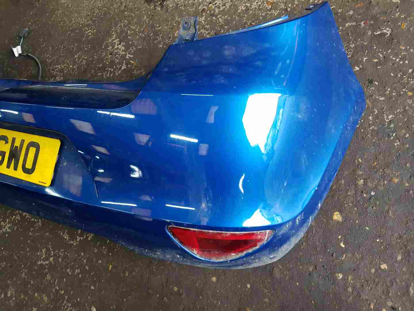 Thumb 2 Renault Clio MK3 2009-2012 Rear Bumper Blue Terna Facelift