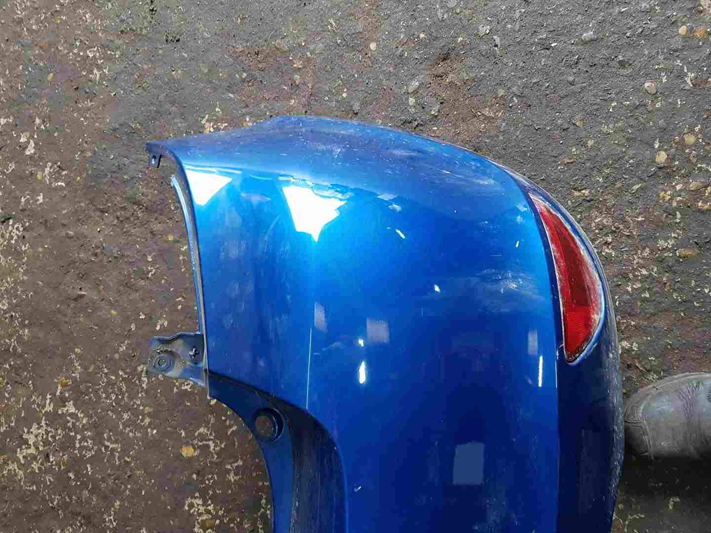 Thumb 3 Renault Clio MK3 2009-2012 Rear Bumper Blue Terna Facelift