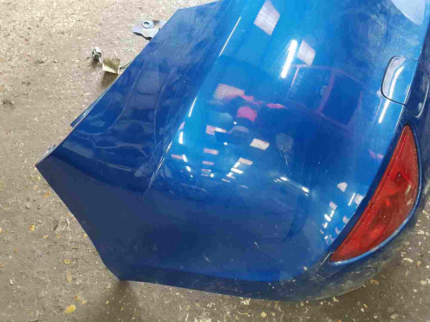 Thumb 4 Renault Clio MK3 2009-2012 Rear Bumper Blue Terna Facelift