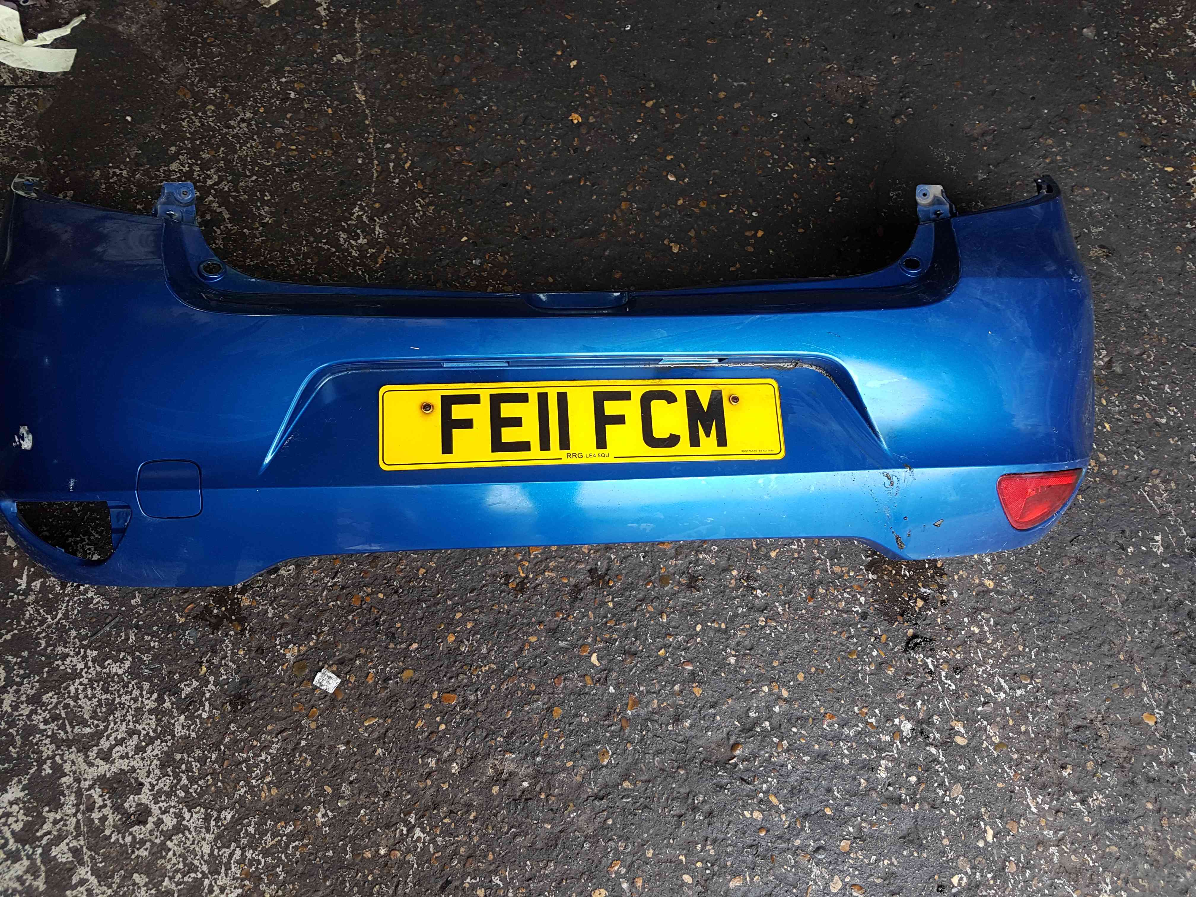 Thumb 2 Renault Clio MK3 2009-2012 Rear Bumper Blue Terna Facelift