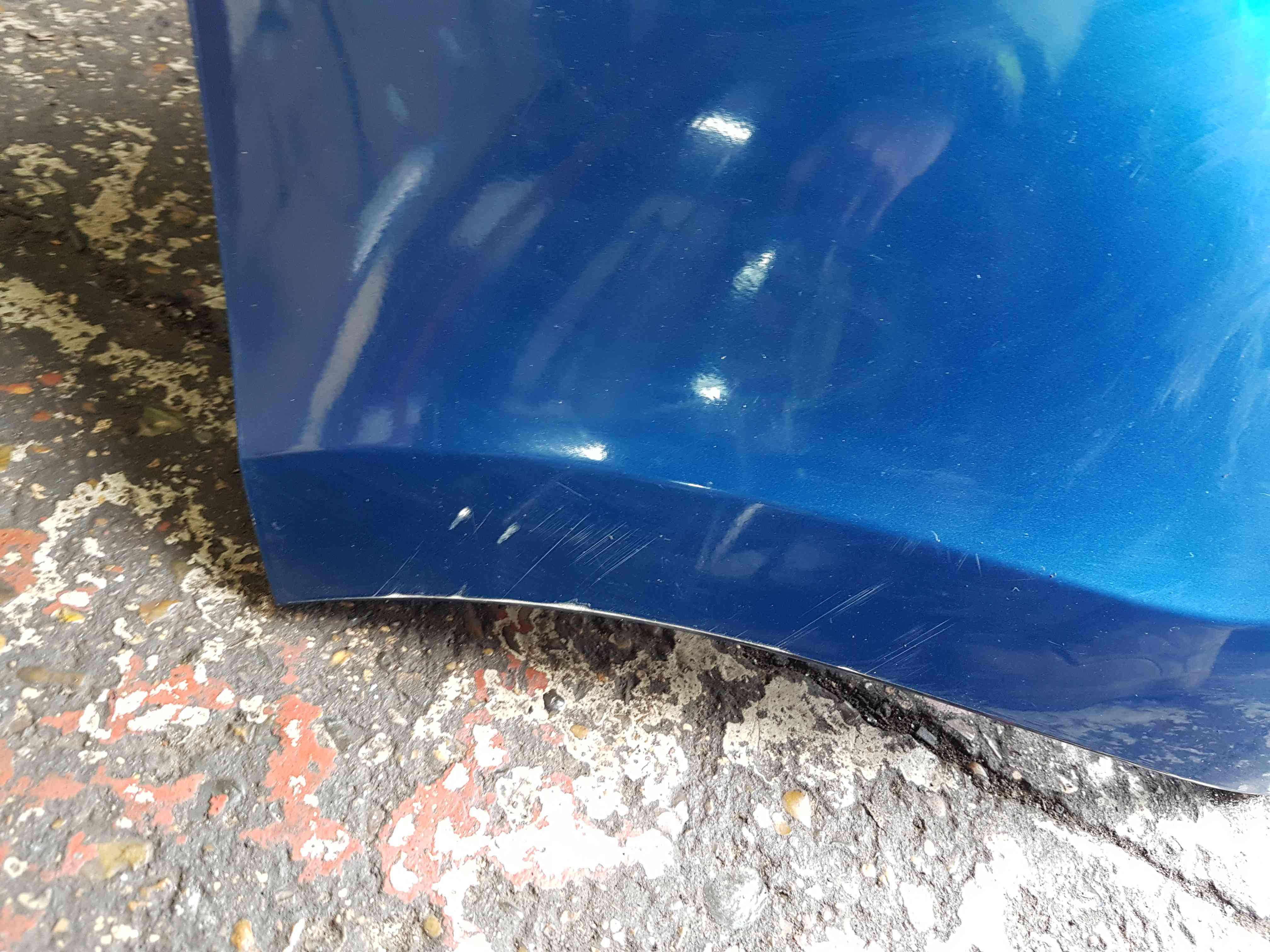 Thumb 4 Renault Clio MK3 2009-2012 Rear Bumper Blue Terna Facelift