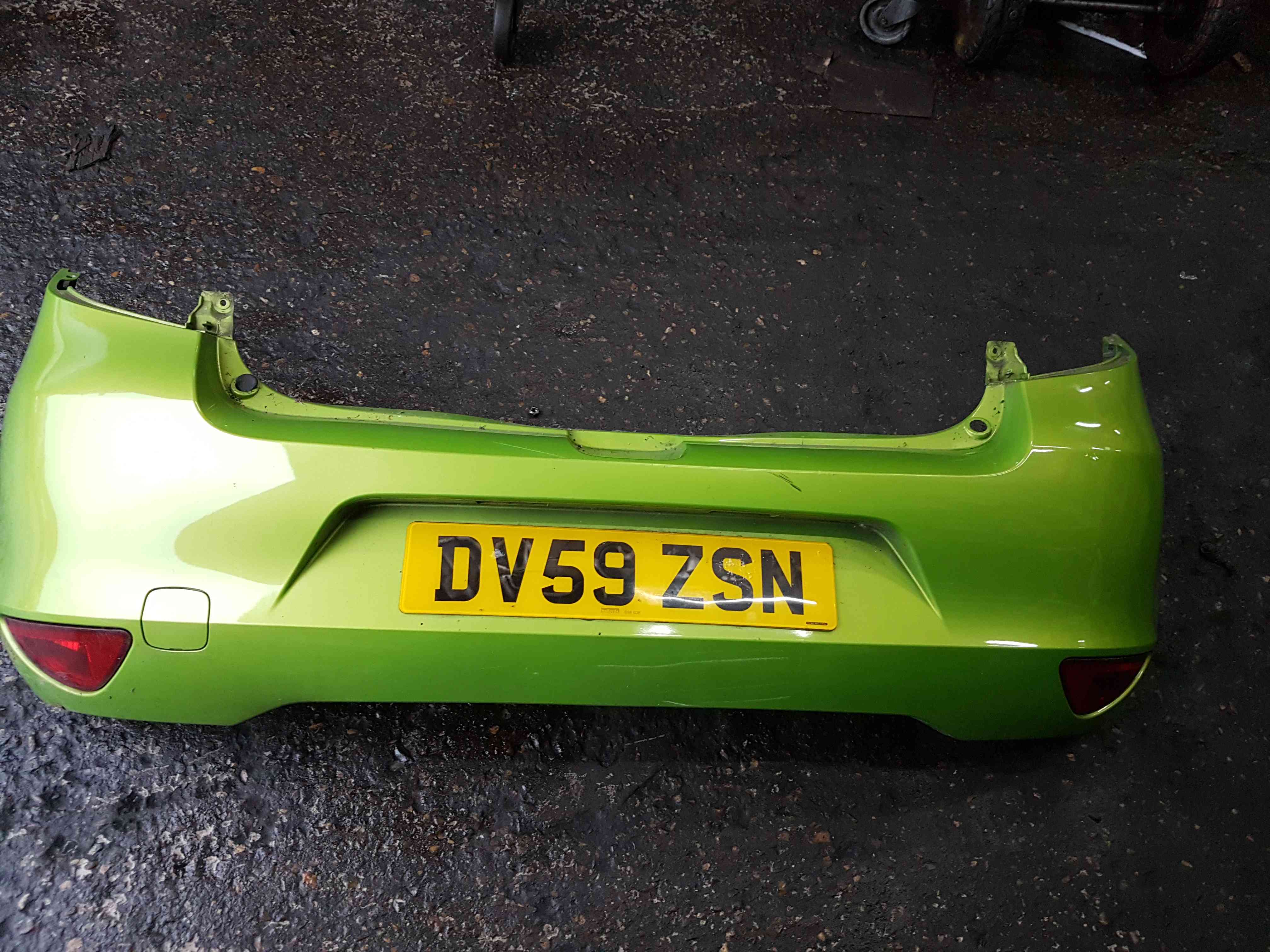 Thumb 6 Renault Clio MK3 2009-2012 Rear Bumper Green Tednq