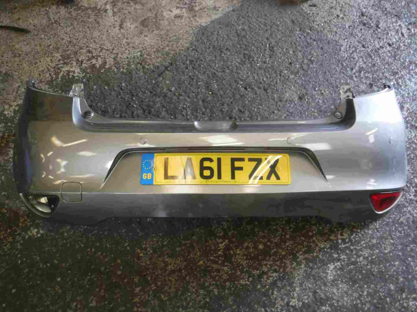 Renault Clio MK3 2009-2012 Rear Bumper Grey FACELIFT