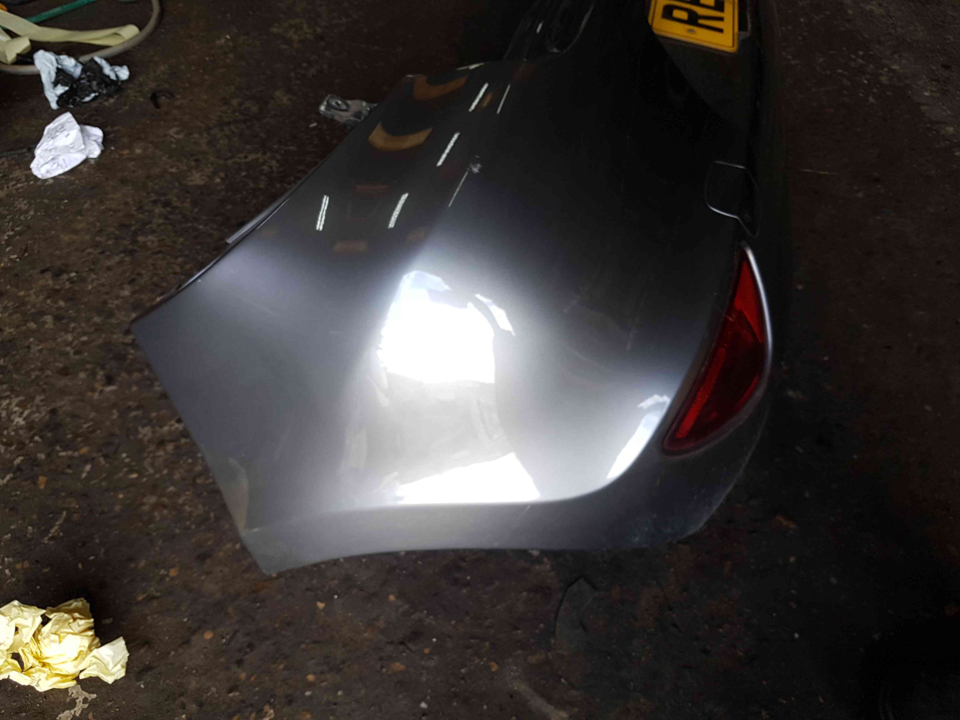 Thumb 3 Renault Clio MK3 2009-2012 Rear Bumper Grey Tekng Facelift