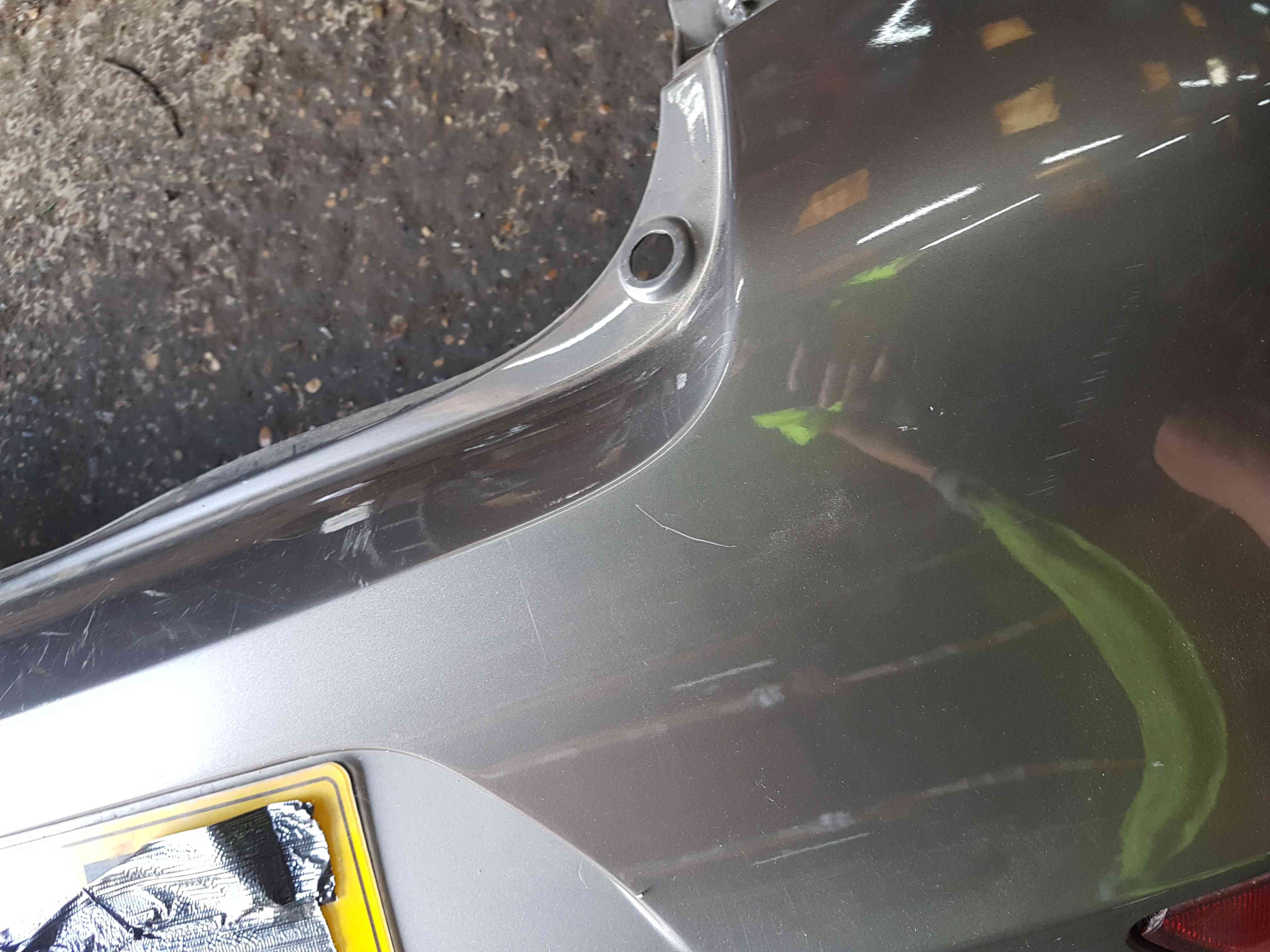 Thumb 4 Renault Clio MK3 2009-2012 Rear Bumper Grey Tekng Facelift
