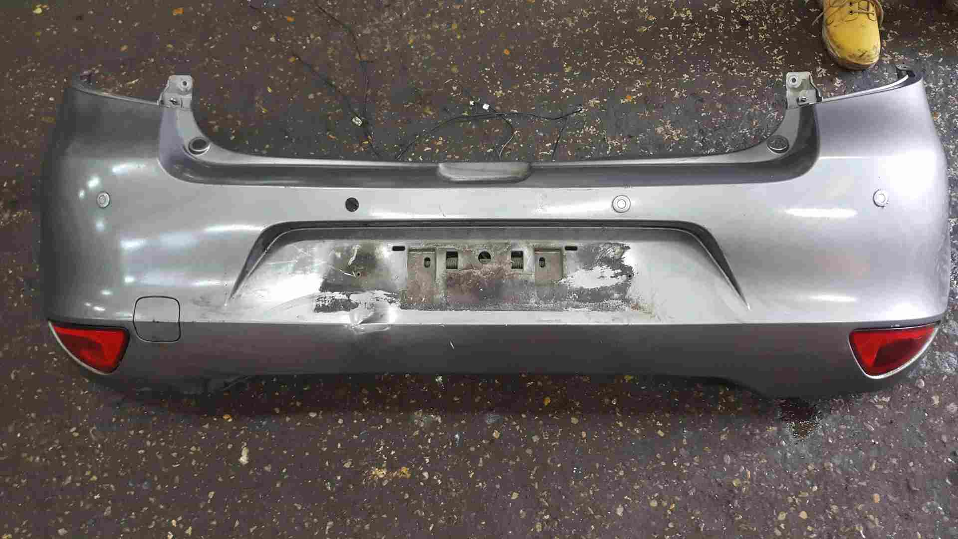 Renault Clio MK3 2009-2012 Rear Bumper Grey Tekng Facelift