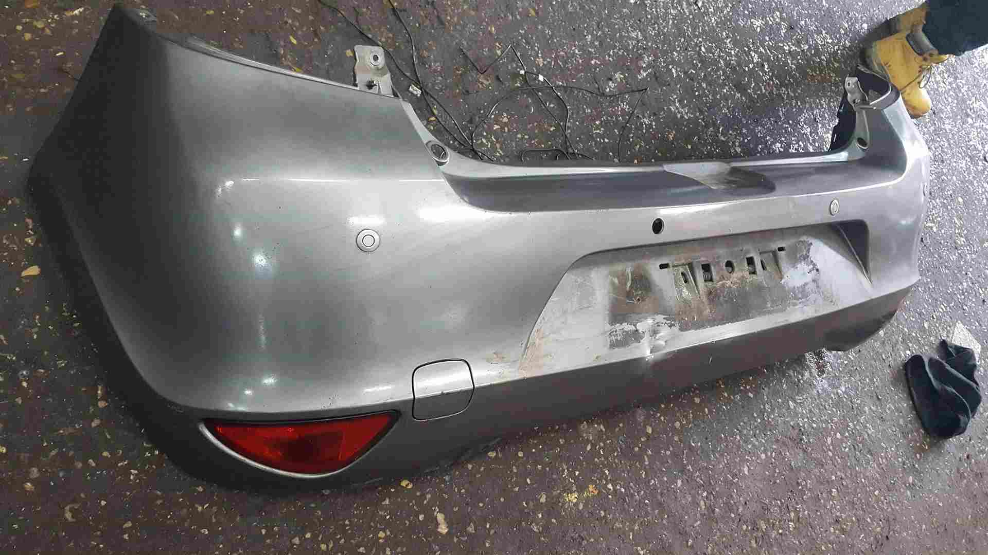 Thumb 2 Renault Clio MK3 2009-2012 Rear Bumper Grey Tekng Facelift