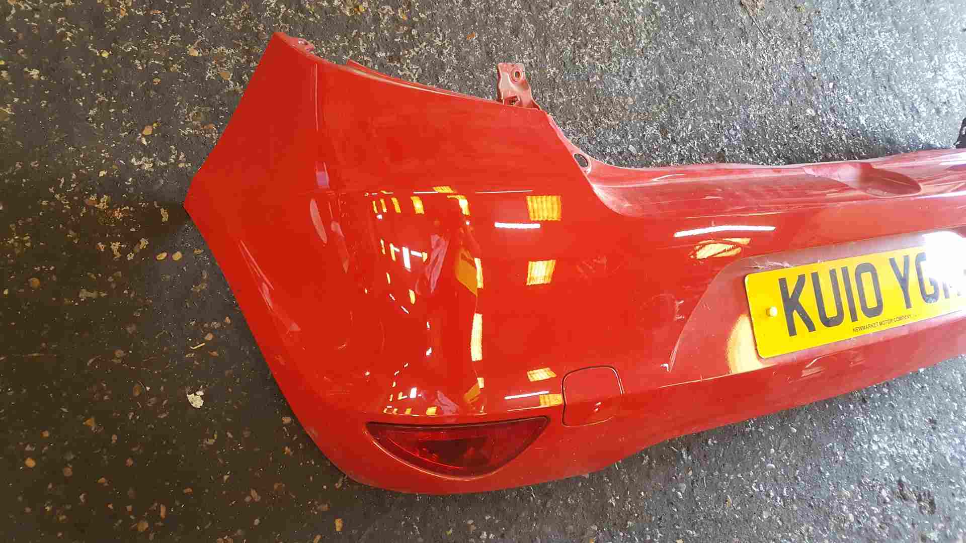 Thumb 2 Renault Clio MK3 2009-2012 Rear Bumper RED Ov727 Facelift 727