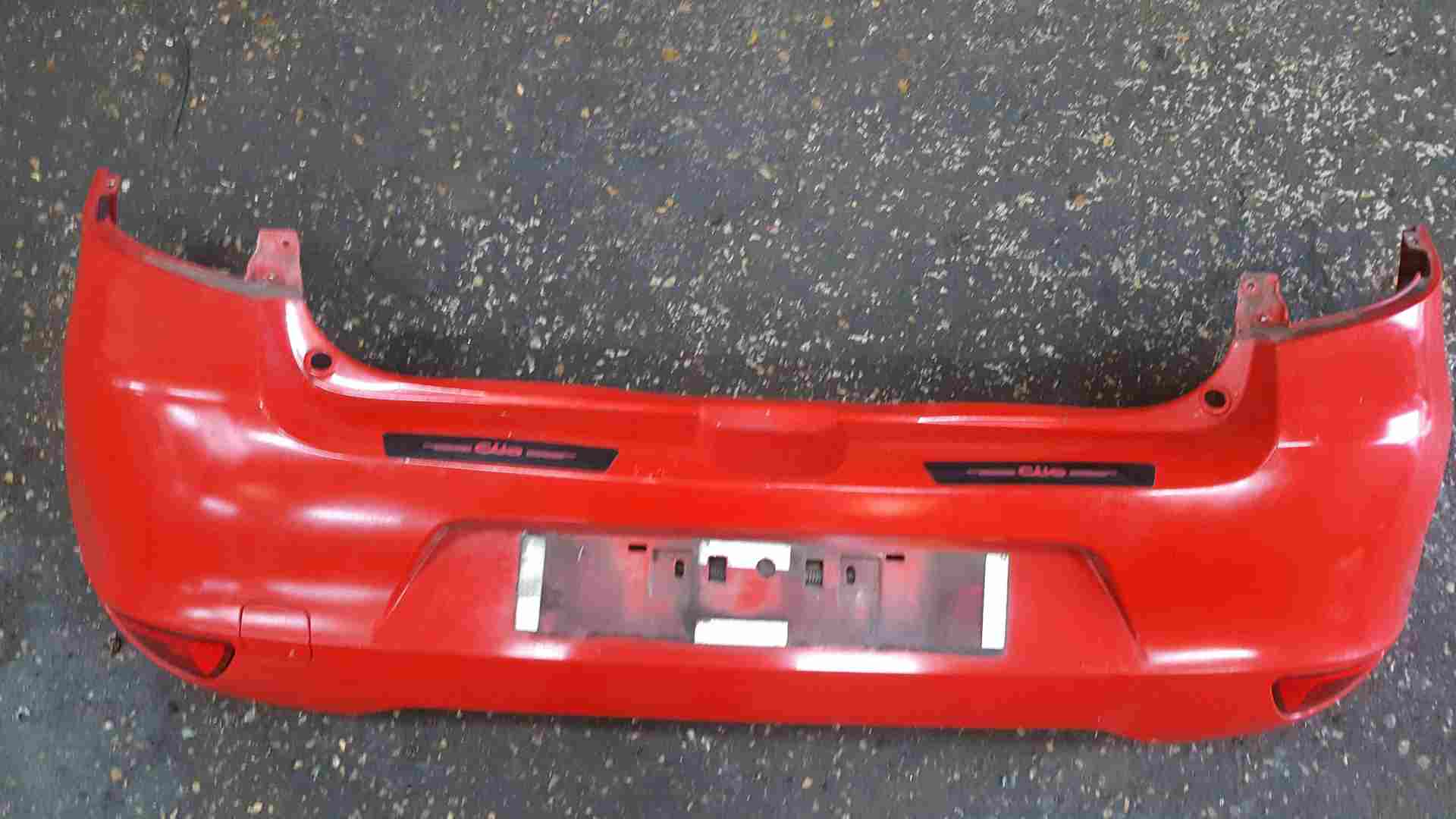 Thumb 2 Renault Clio MK3 2009-2012 Rear Bumper RED Ov727 Facelift 727