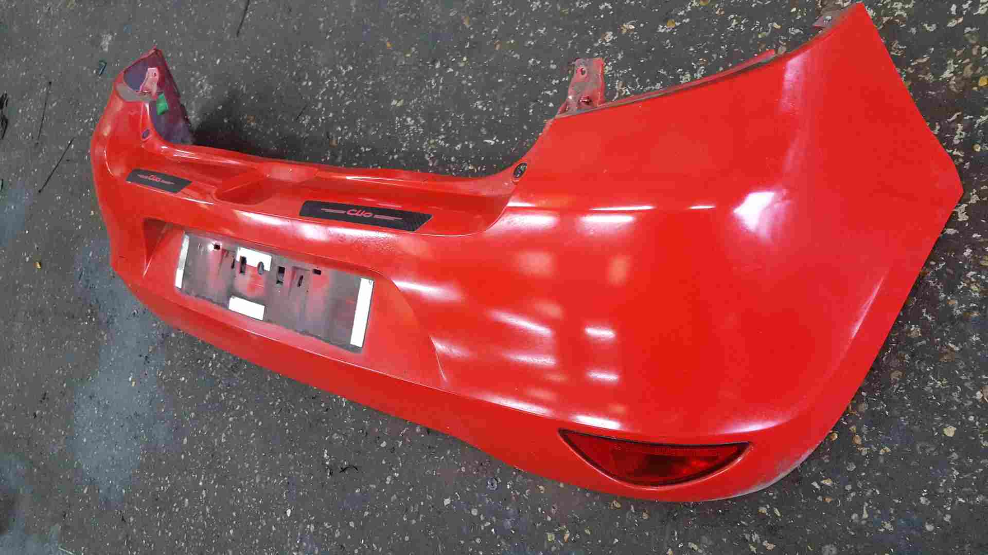 Thumb 4 Renault Clio MK3 2009-2012 Rear Bumper RED Ov727 Facelift 727