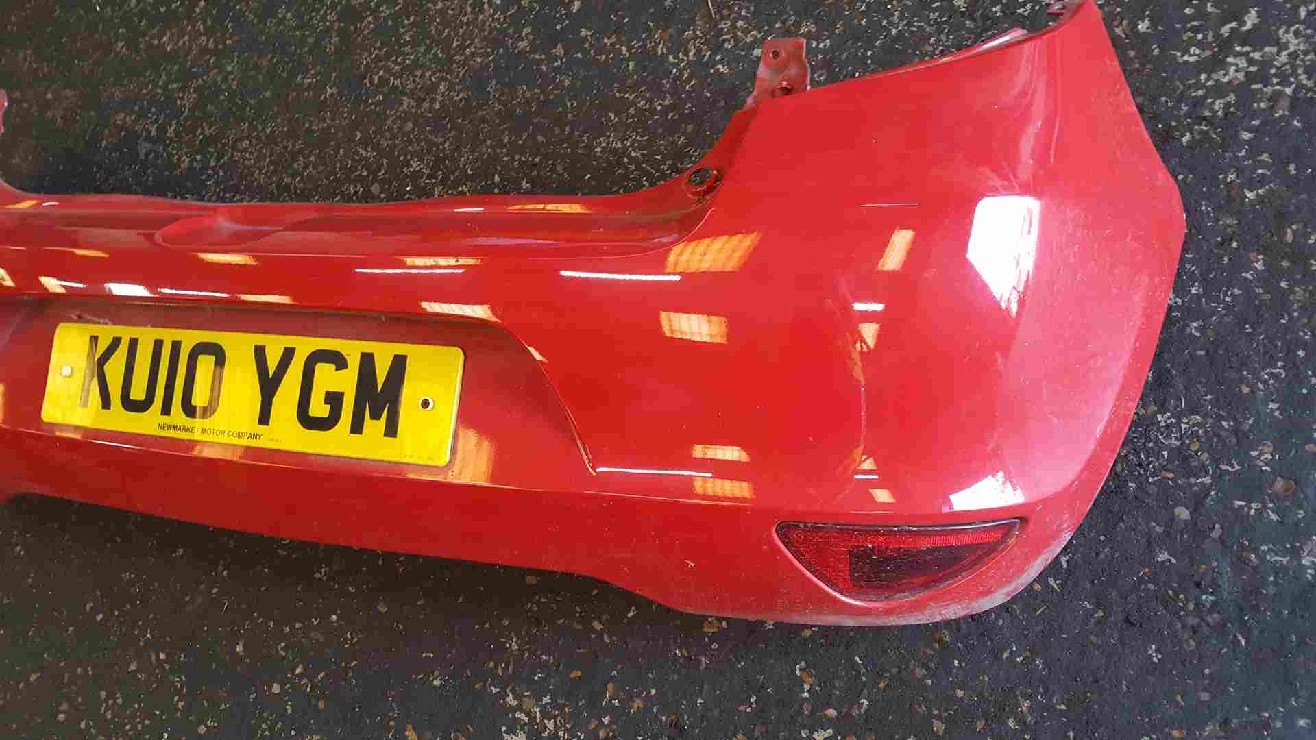 Thumb 5 Renault Clio MK3 2009-2012 Rear Bumper RED Ov727 Facelift 727