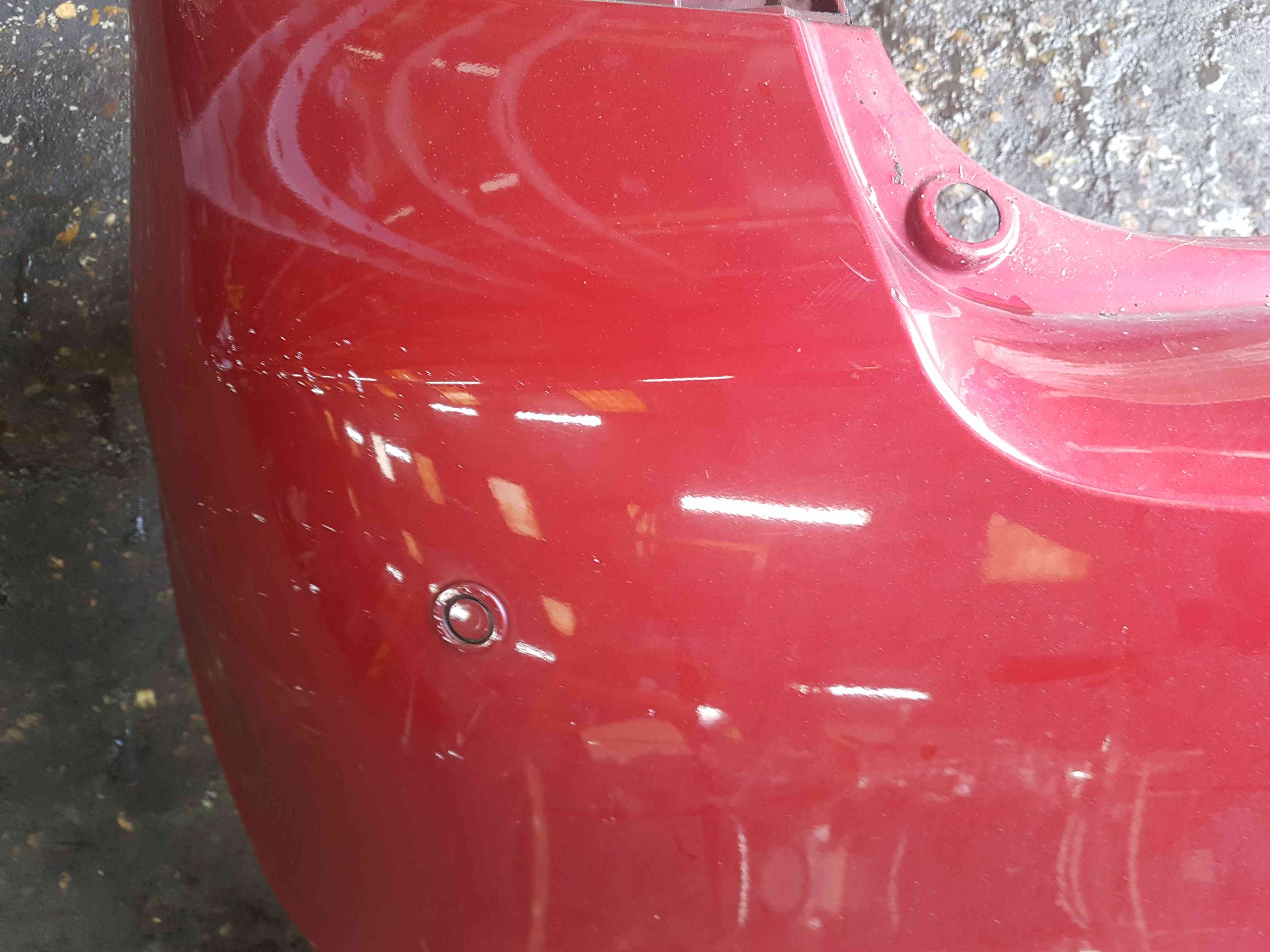 Thumb 7 Renault Clio MK3 2009-2012 Rear Bumper RED Tennj Facelift + Reversing Sensors